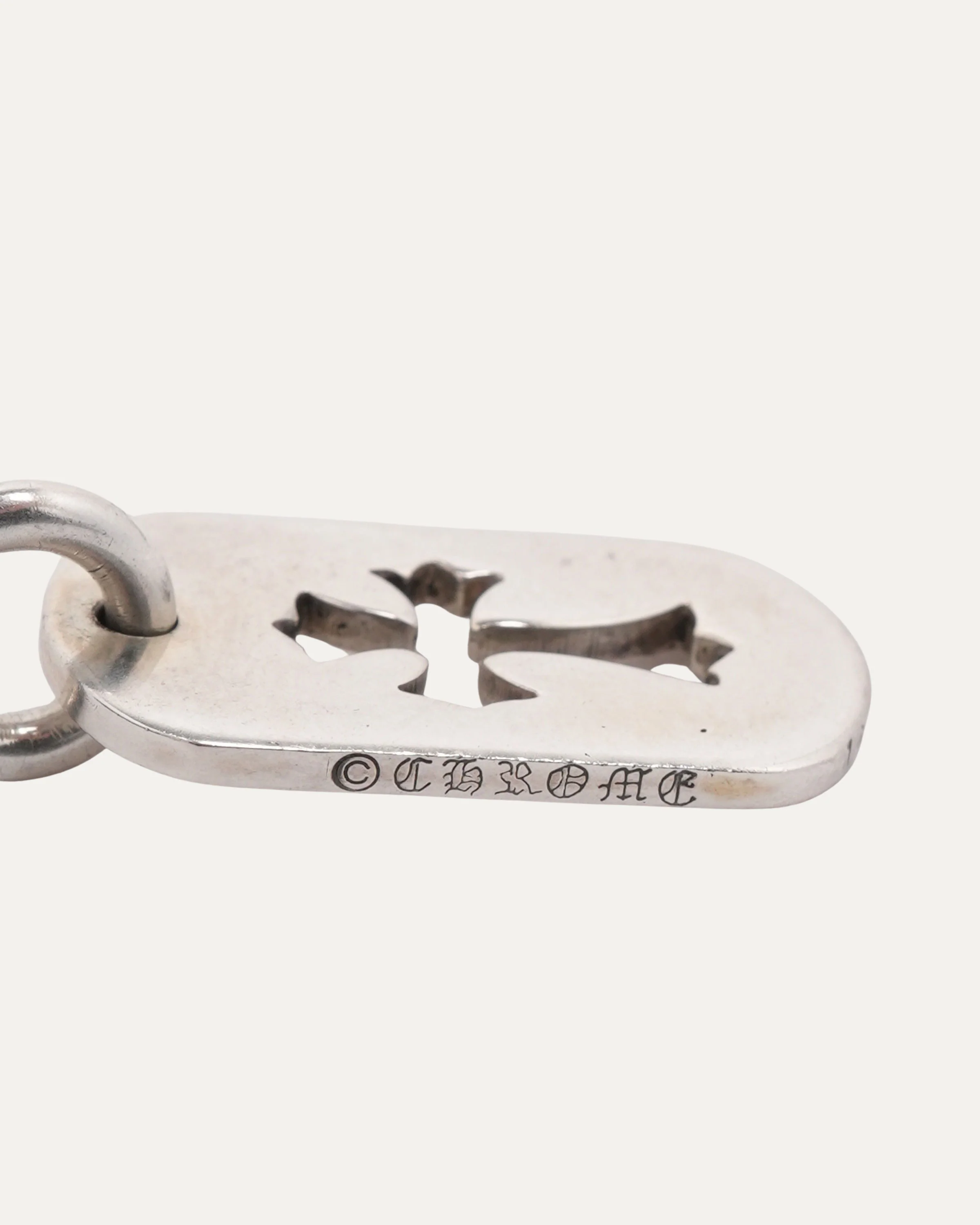 Small Cut Out Cross Dog Tag Pendant - Image 3