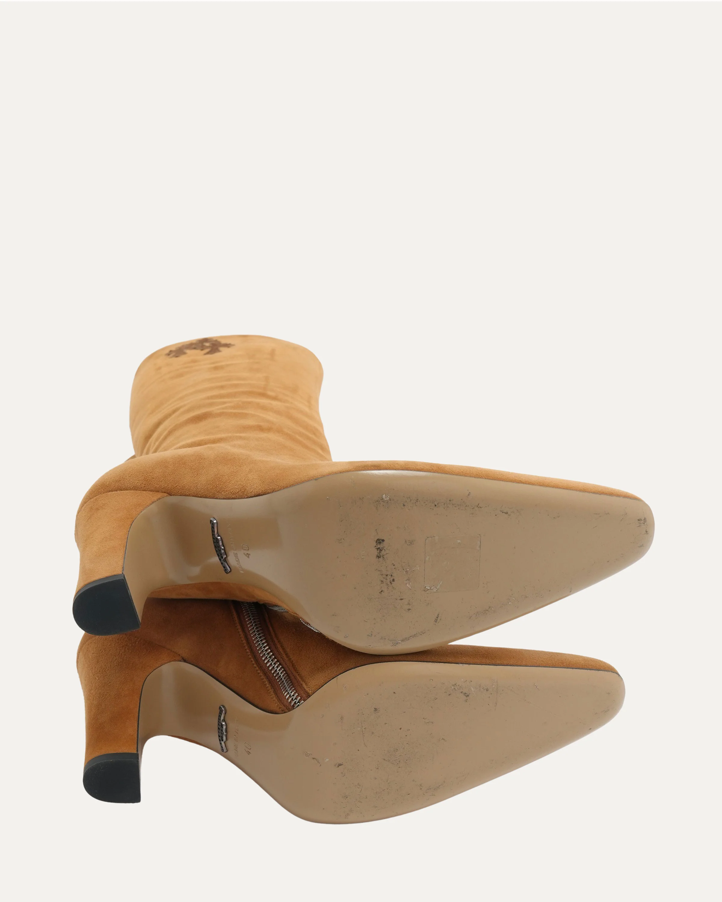 Suede Sugar Jones Cross Patch Boots - Image 5