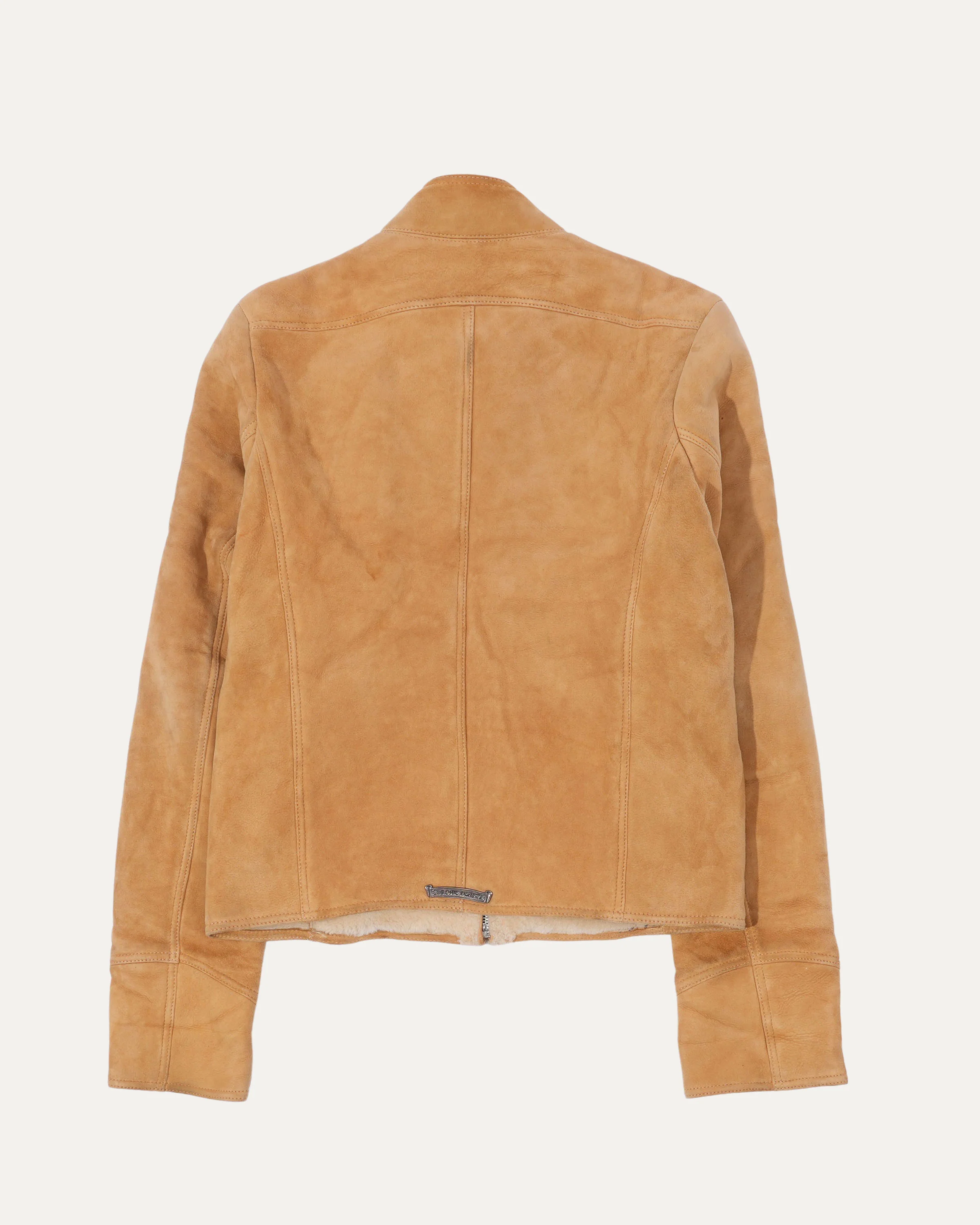Suede Zip Jacket - Image 2