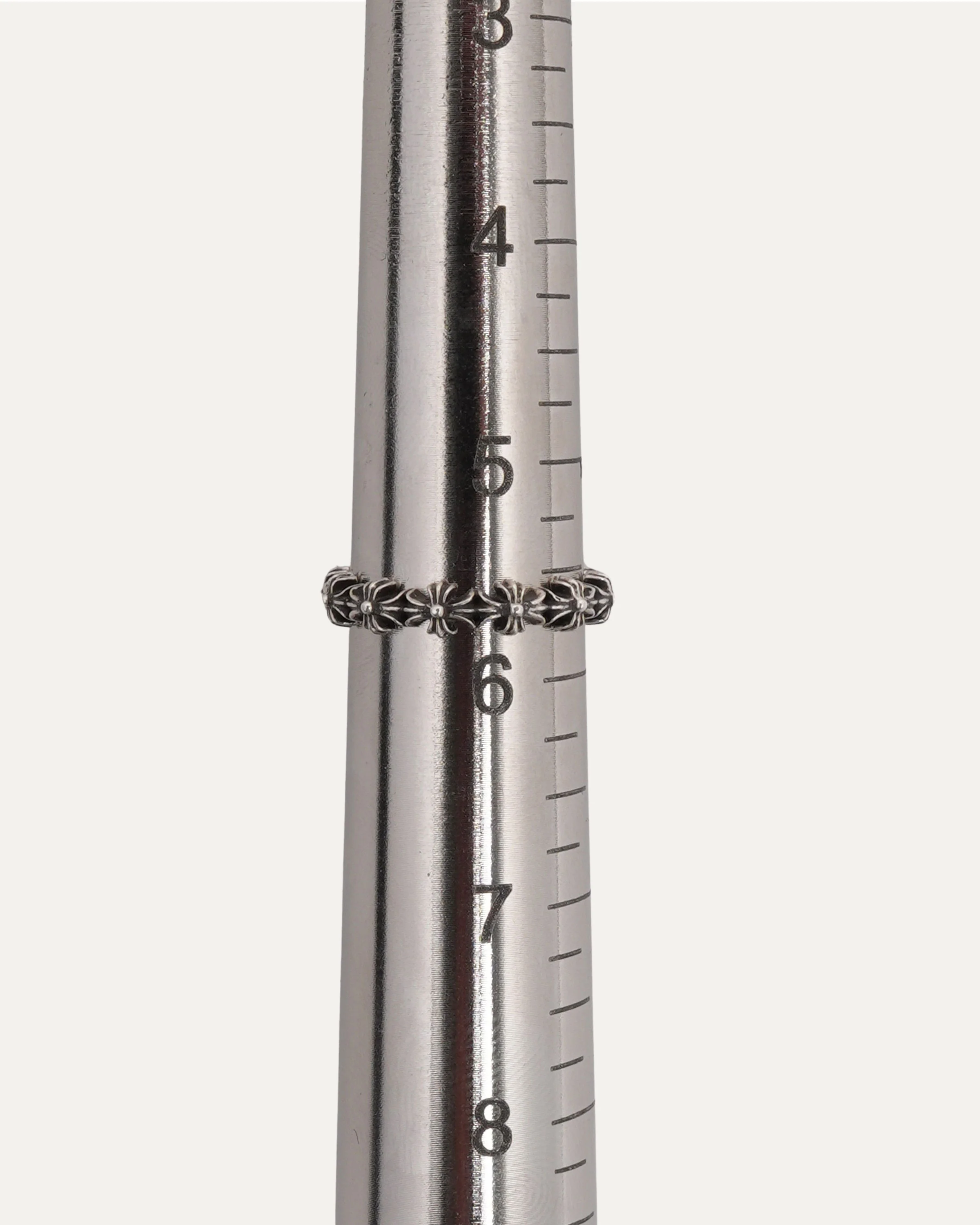 Tiny E Band Ring - Image 3