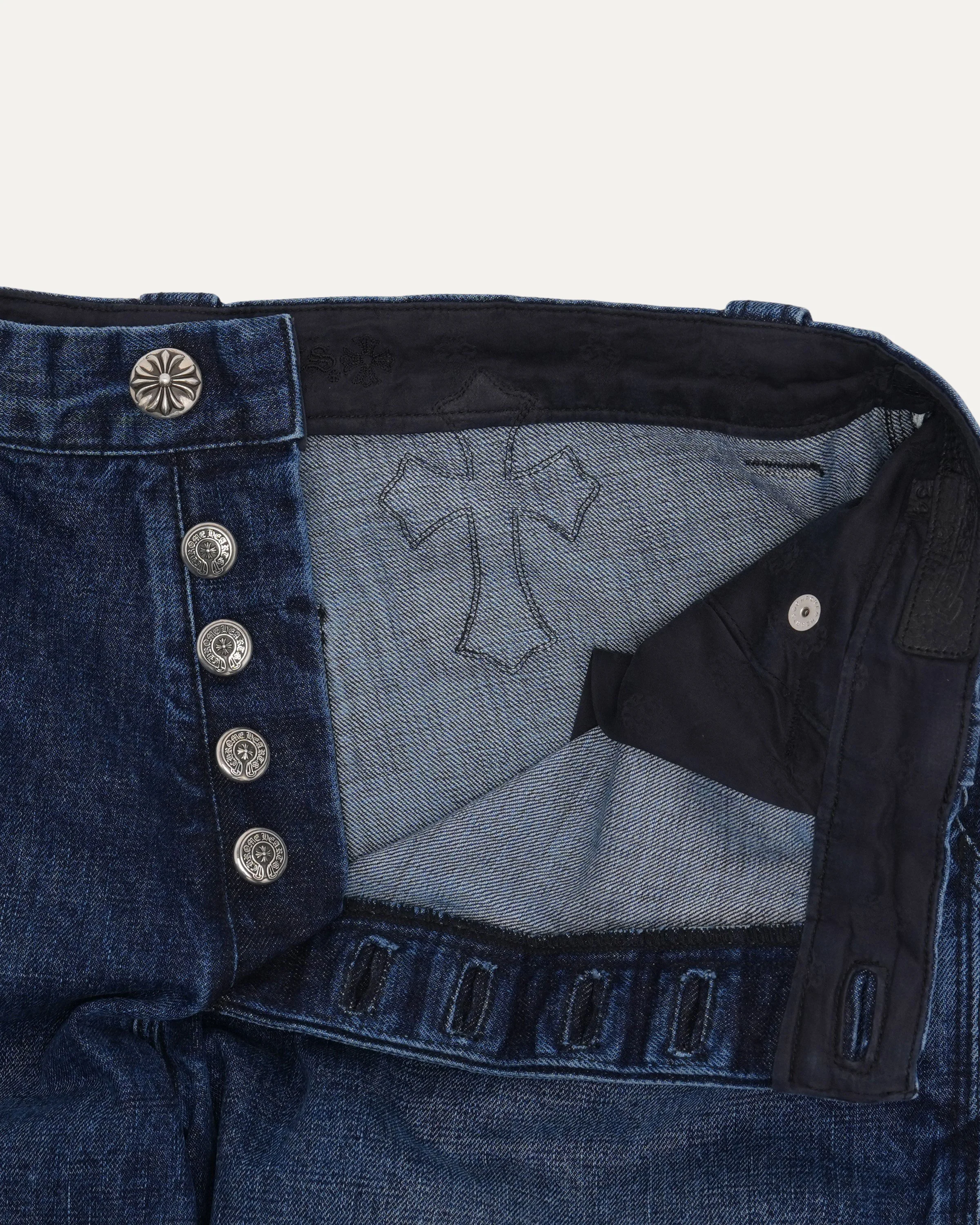 Turbo Diesel Carpenter Cross Patch Jeans - Image 3
