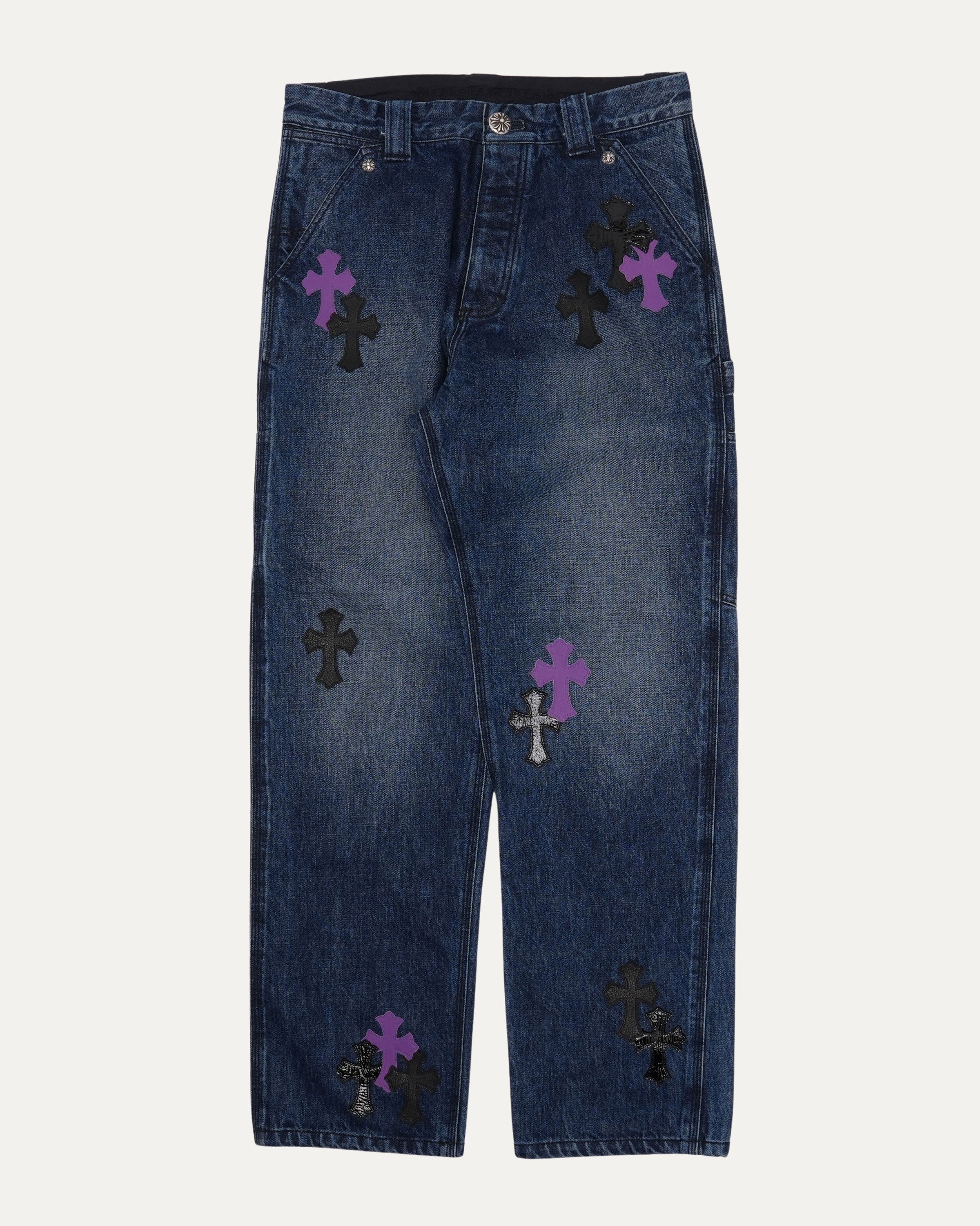 Turbo Diesel Cross Patch Carpenter Jeans