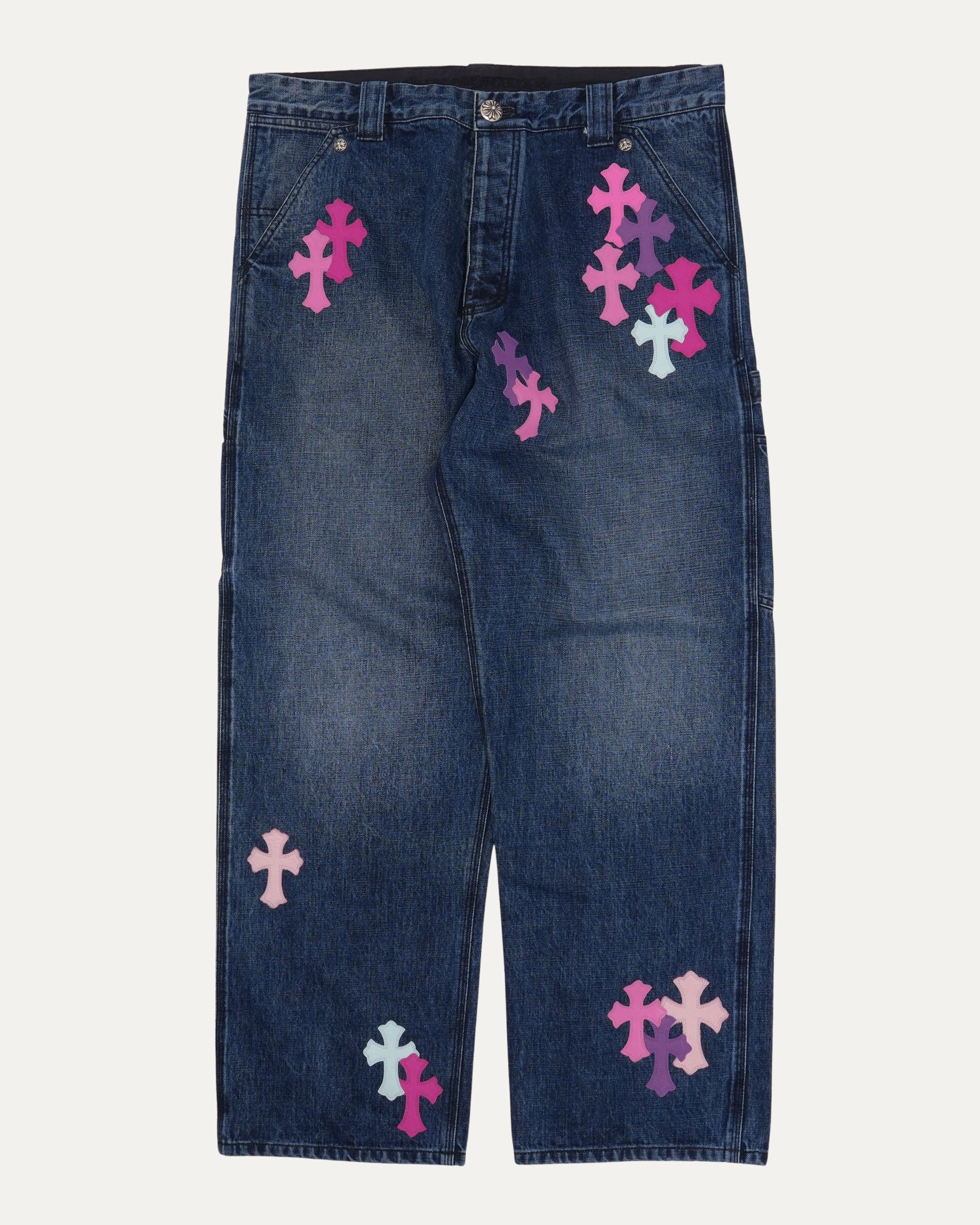 Turbo Diesel Cross Patch Carpenter Jeans