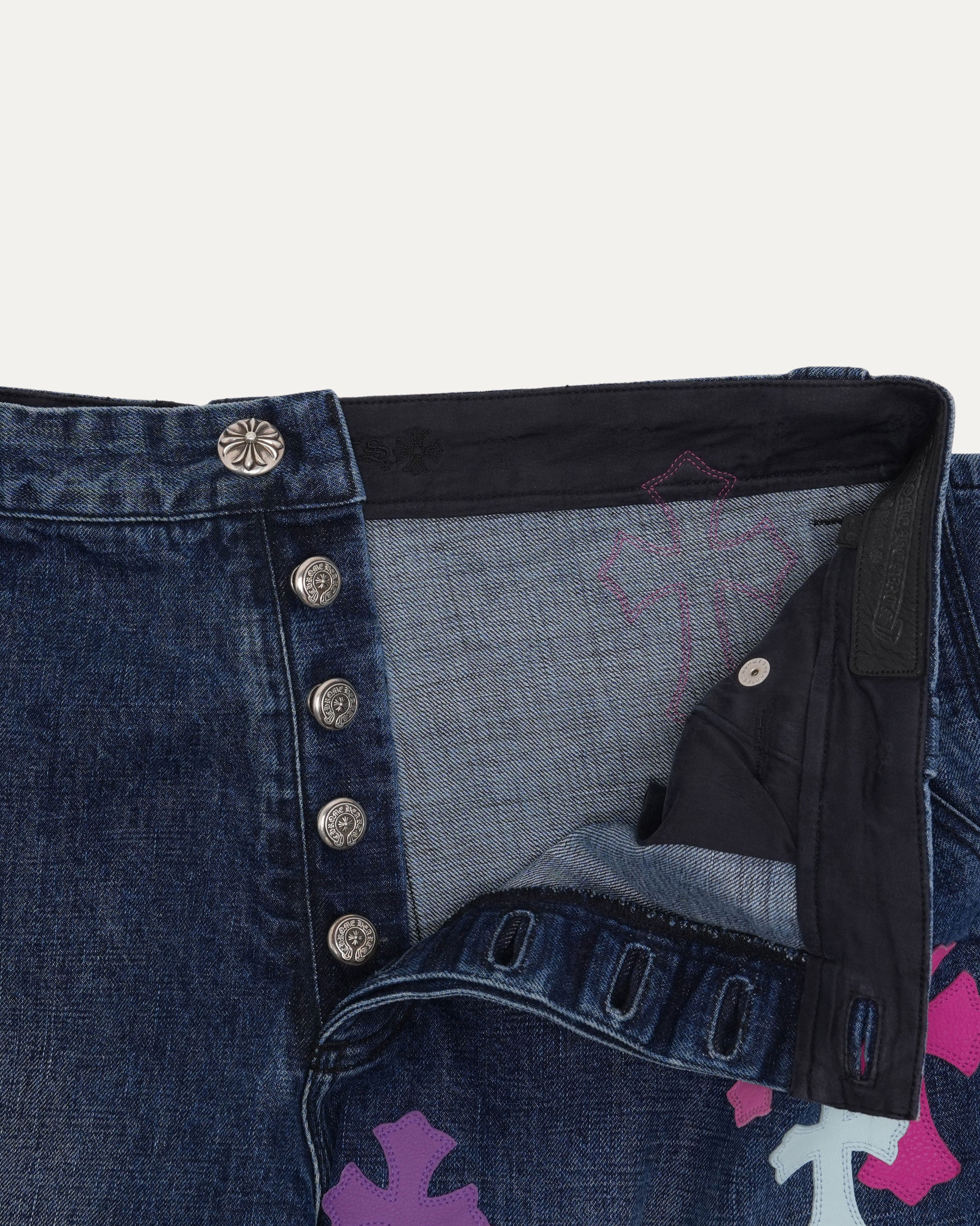 Turbo Diesel Cross Patch Carpenter Jeans - Image 3