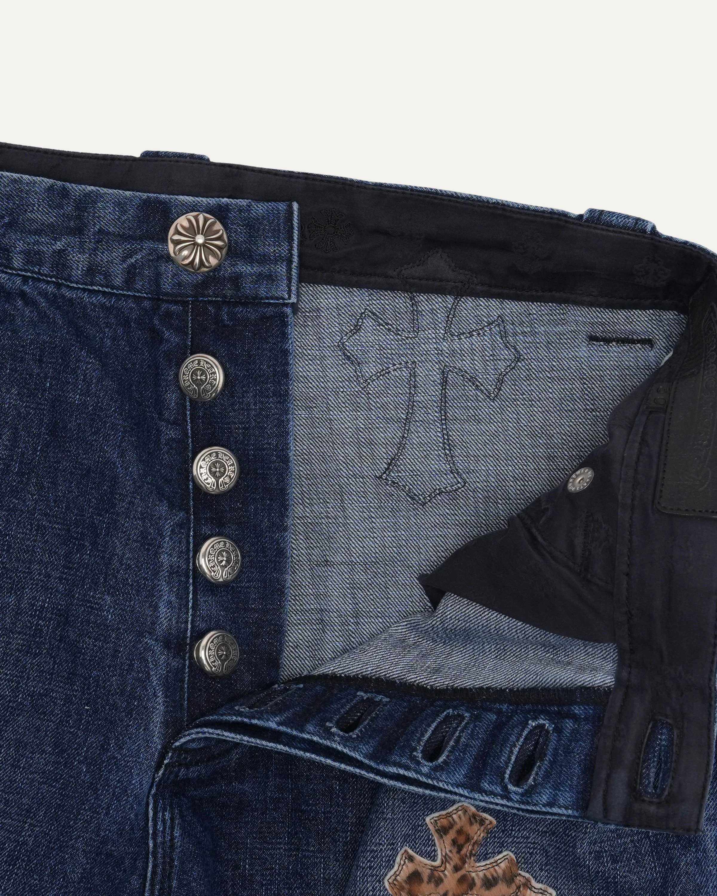 Turbo Diesel Cross Patch Carpenter Jeans - Image 3