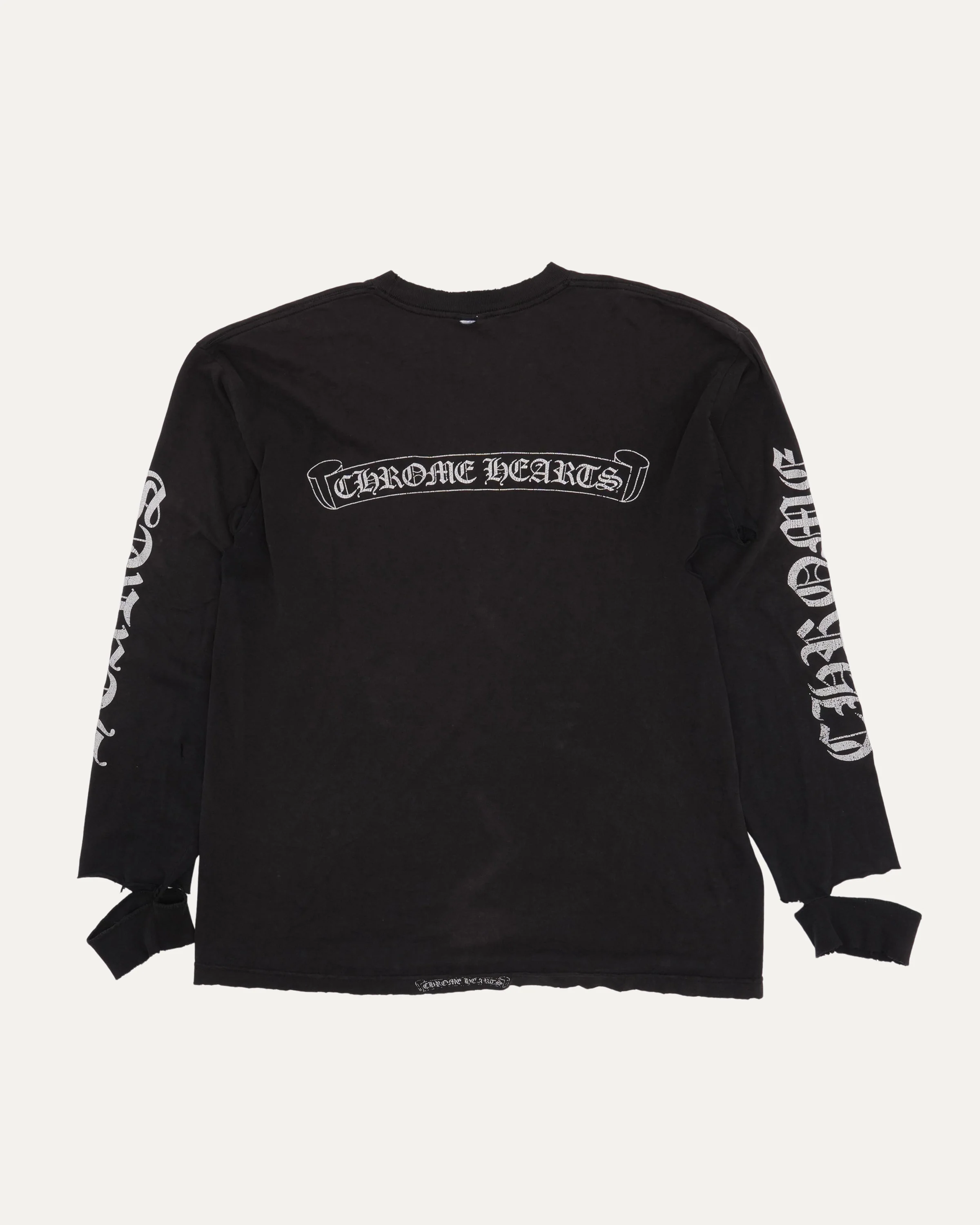 Vertical Logo Long Sleeve Pocket T-Shirt - Image 2