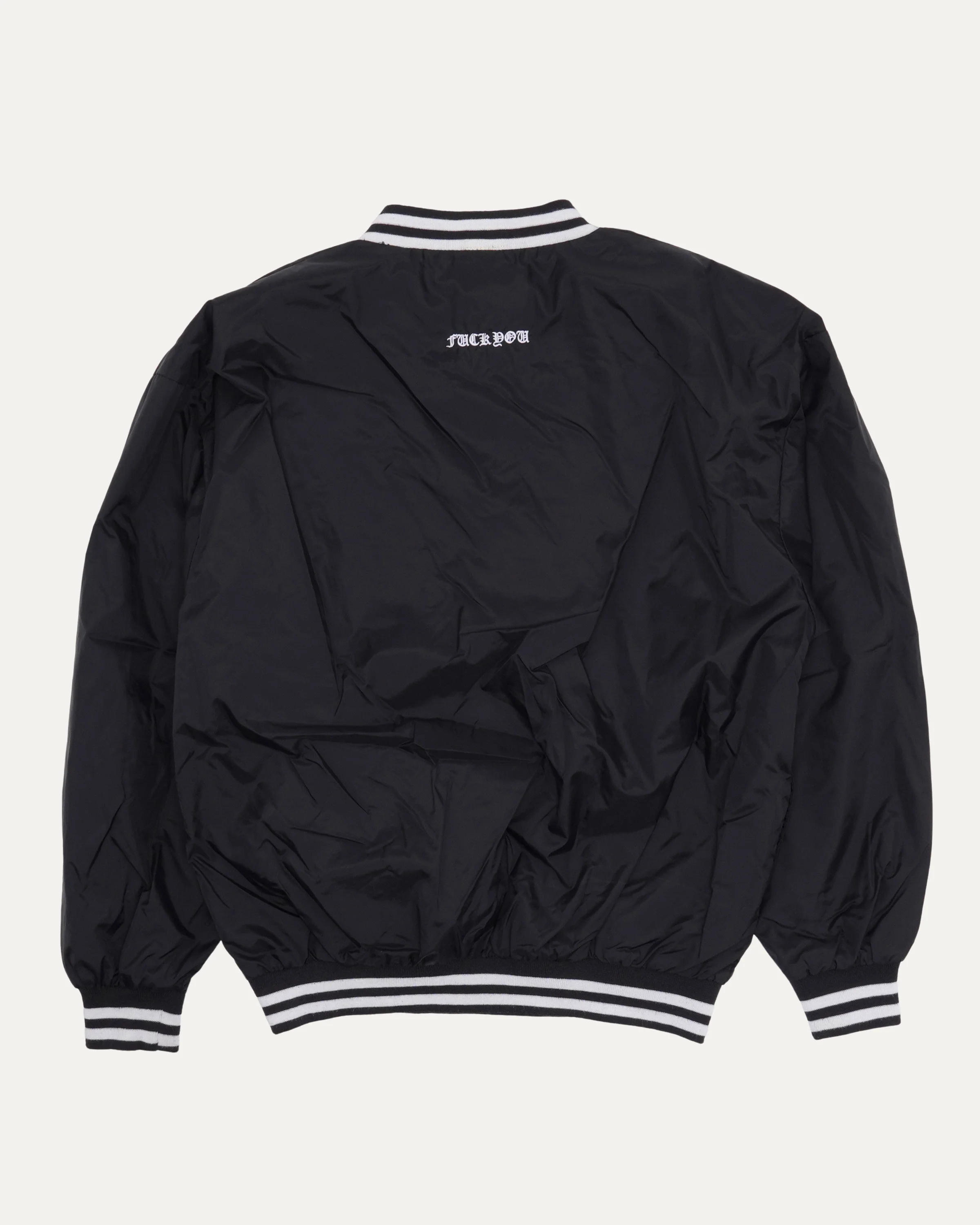 Vertical Logo Pullover Warmup Jacket - Image 2
