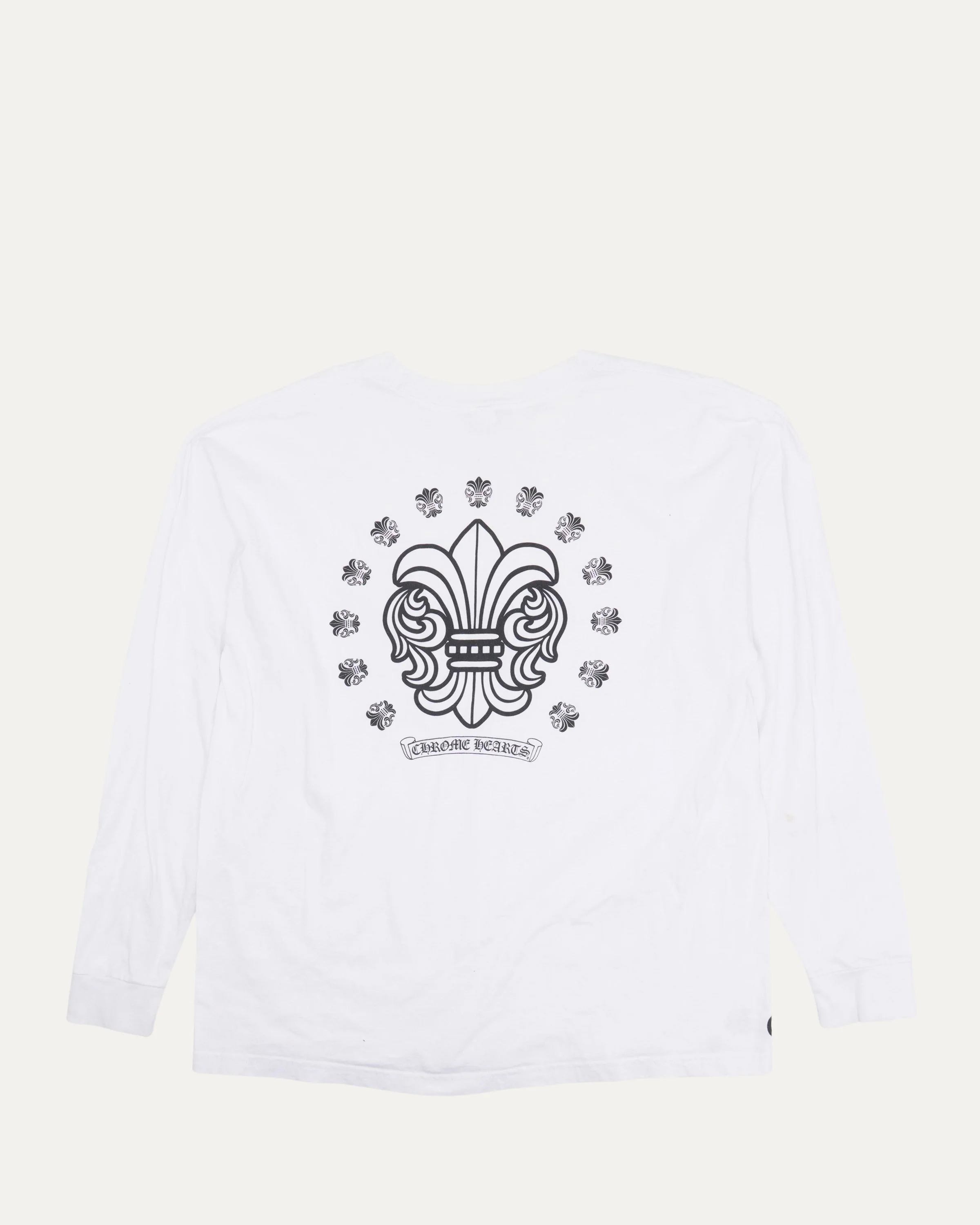 Vintage Fleur Logo Pocket Long Sleeve T-Shirt - Image 2