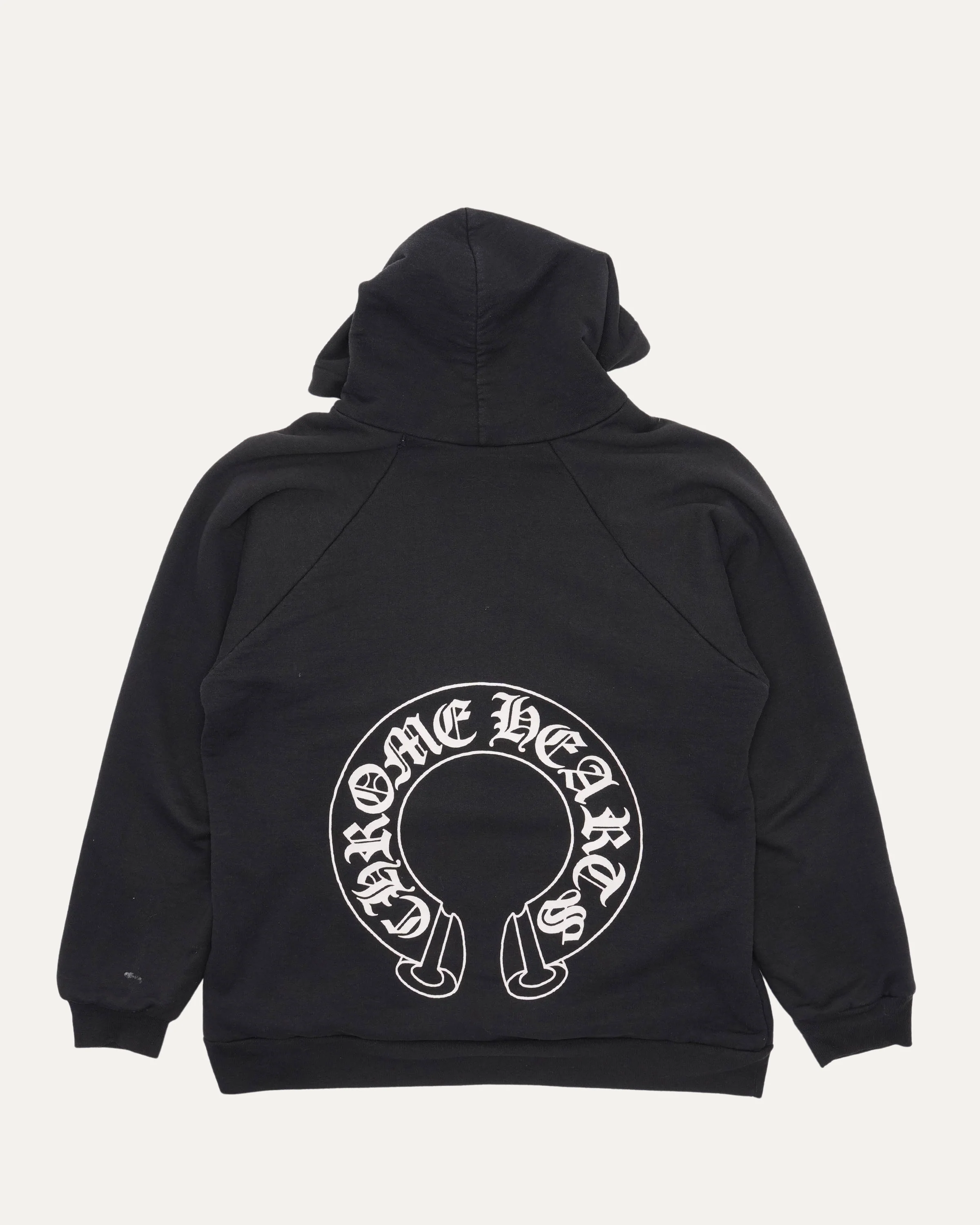 Vintage Horseshoe Logo Fuck You Thermal Hoodie - Image 2