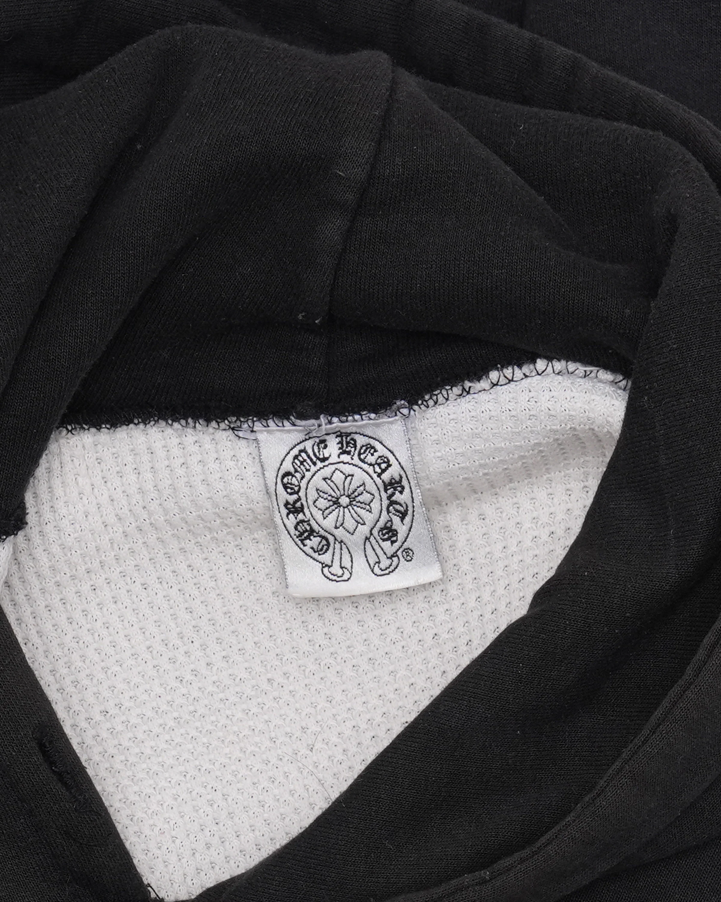 Vintage Horseshoe Logo Fuck You Thermal Hoodie - Image 3
