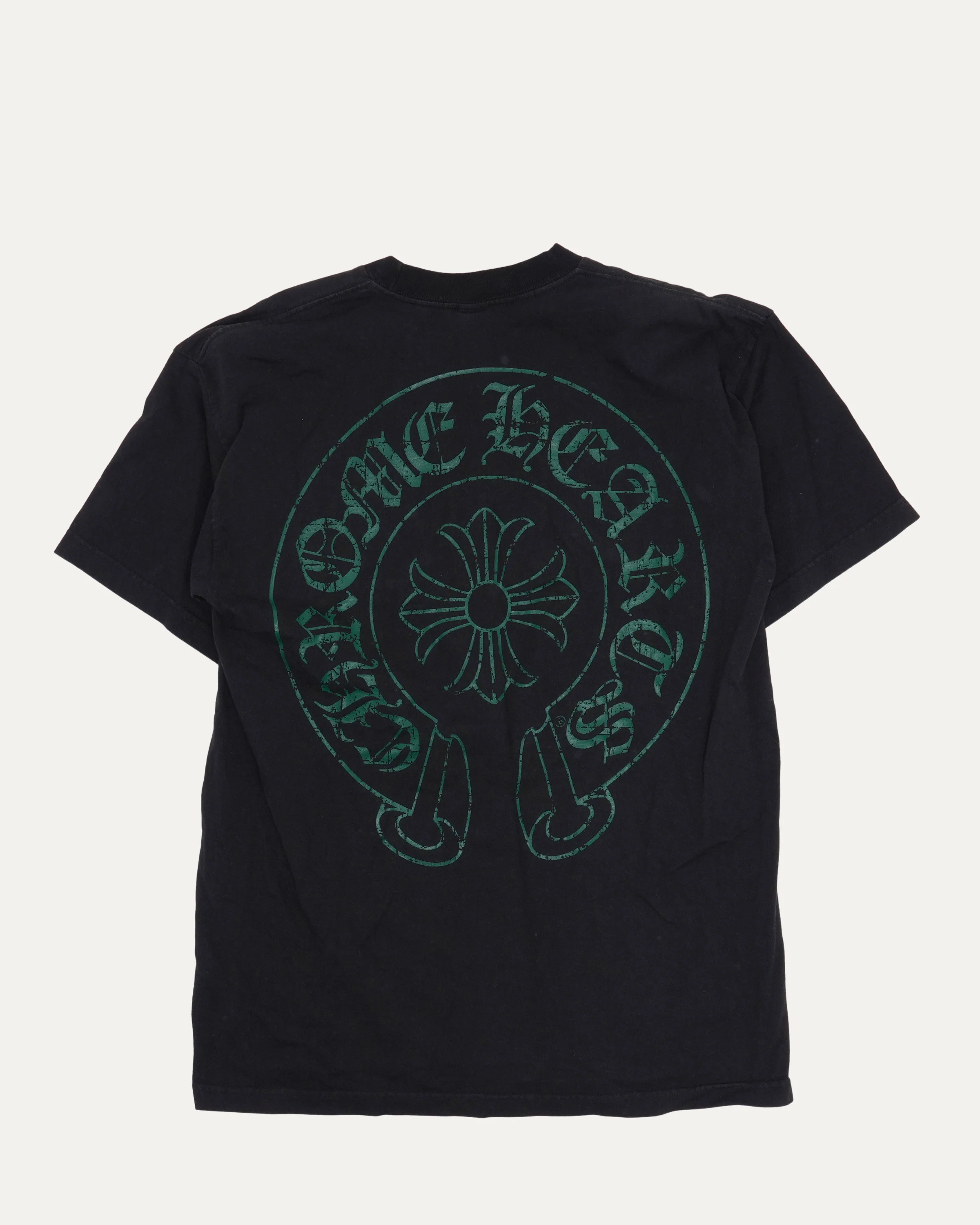 Vintage Horseshoe Logo Plus Cross Pocket T-Shirt - Image 2