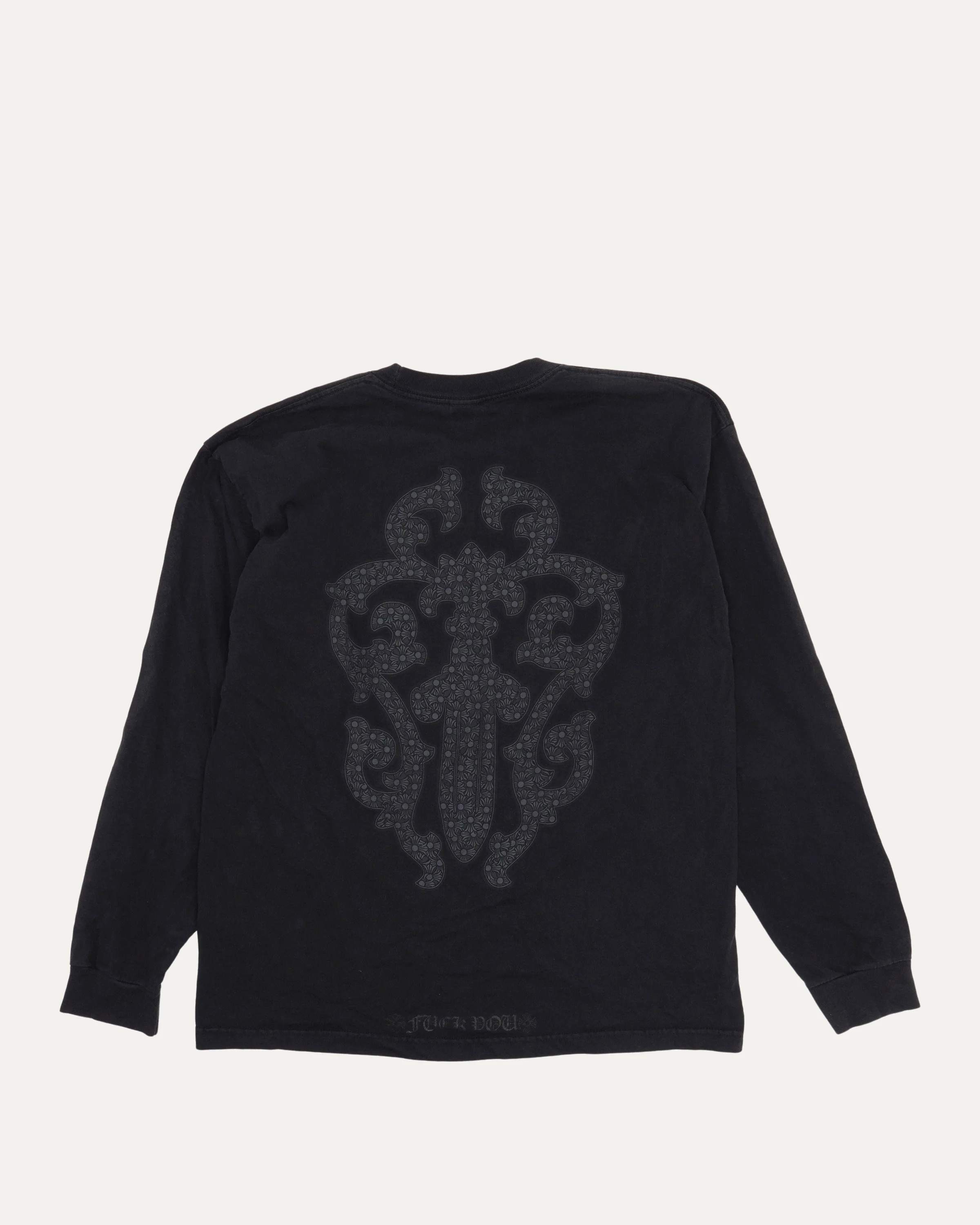 Vintage Vine Dagger Long Sleeve Pocket T-Shirt - Image 2