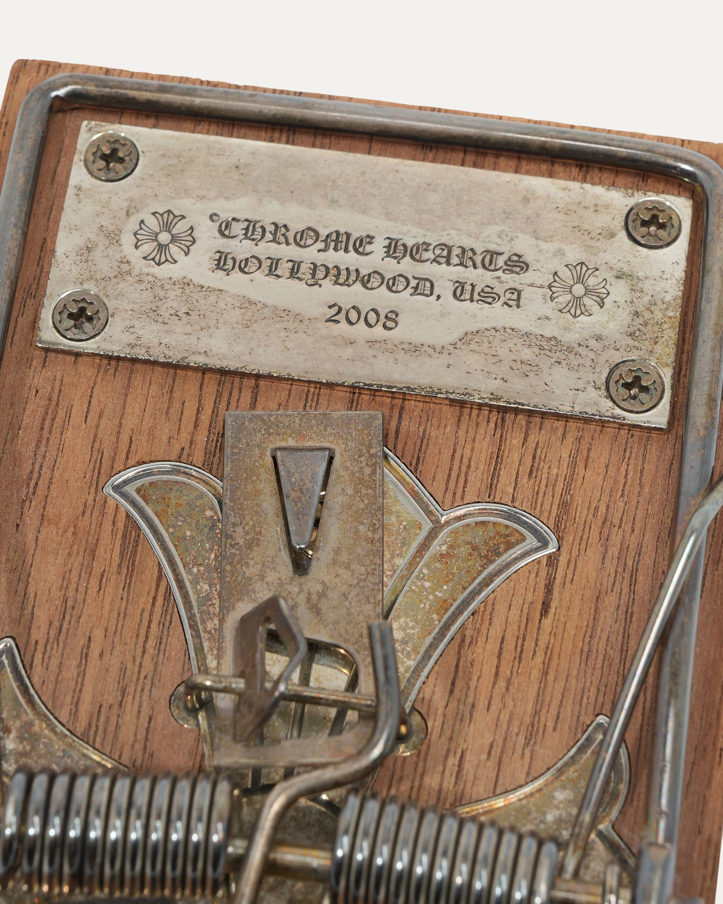 Wood & Silver Mouse Trap - Image 2