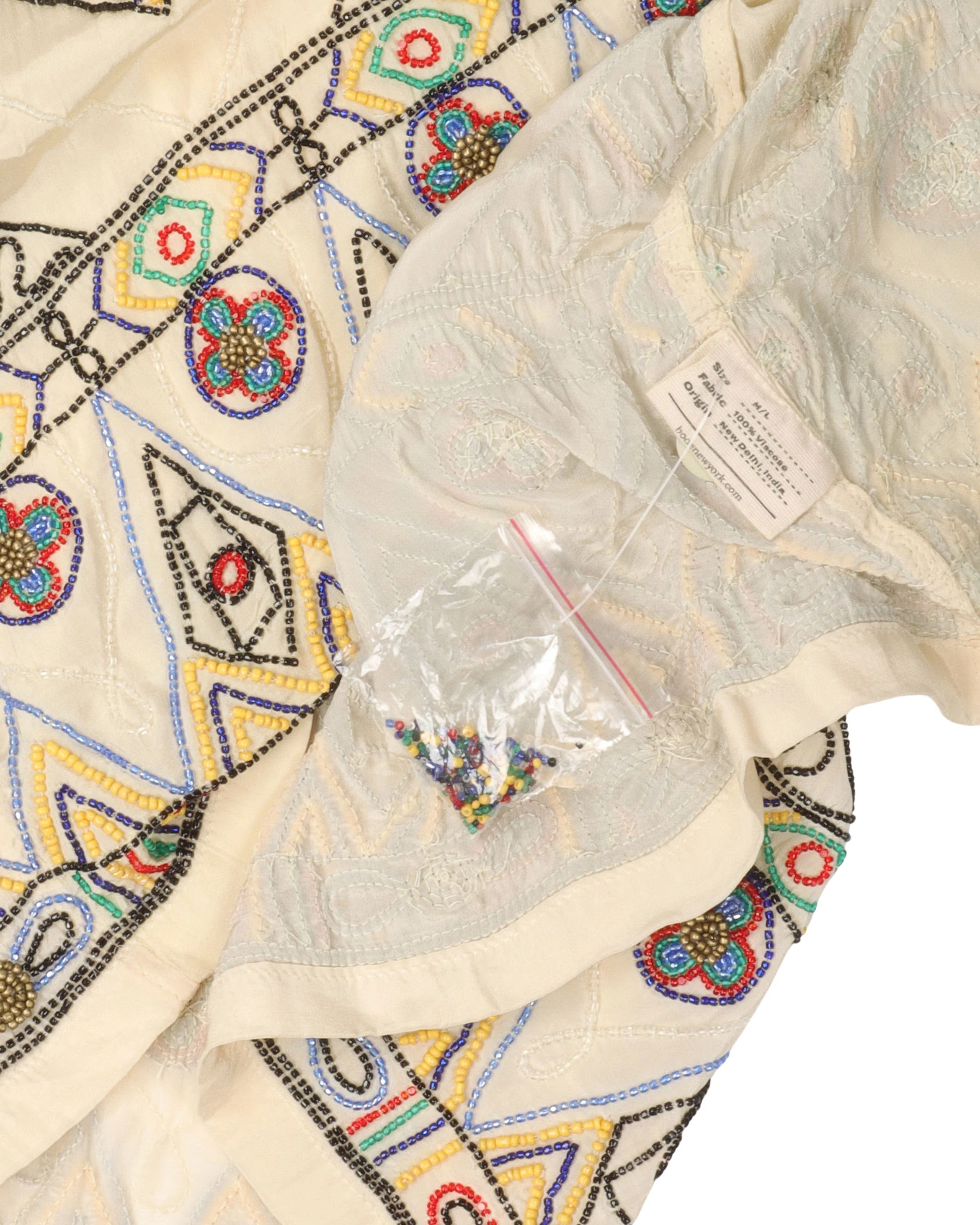 Divine Beaded Short Sleeve Shirt - Image 4