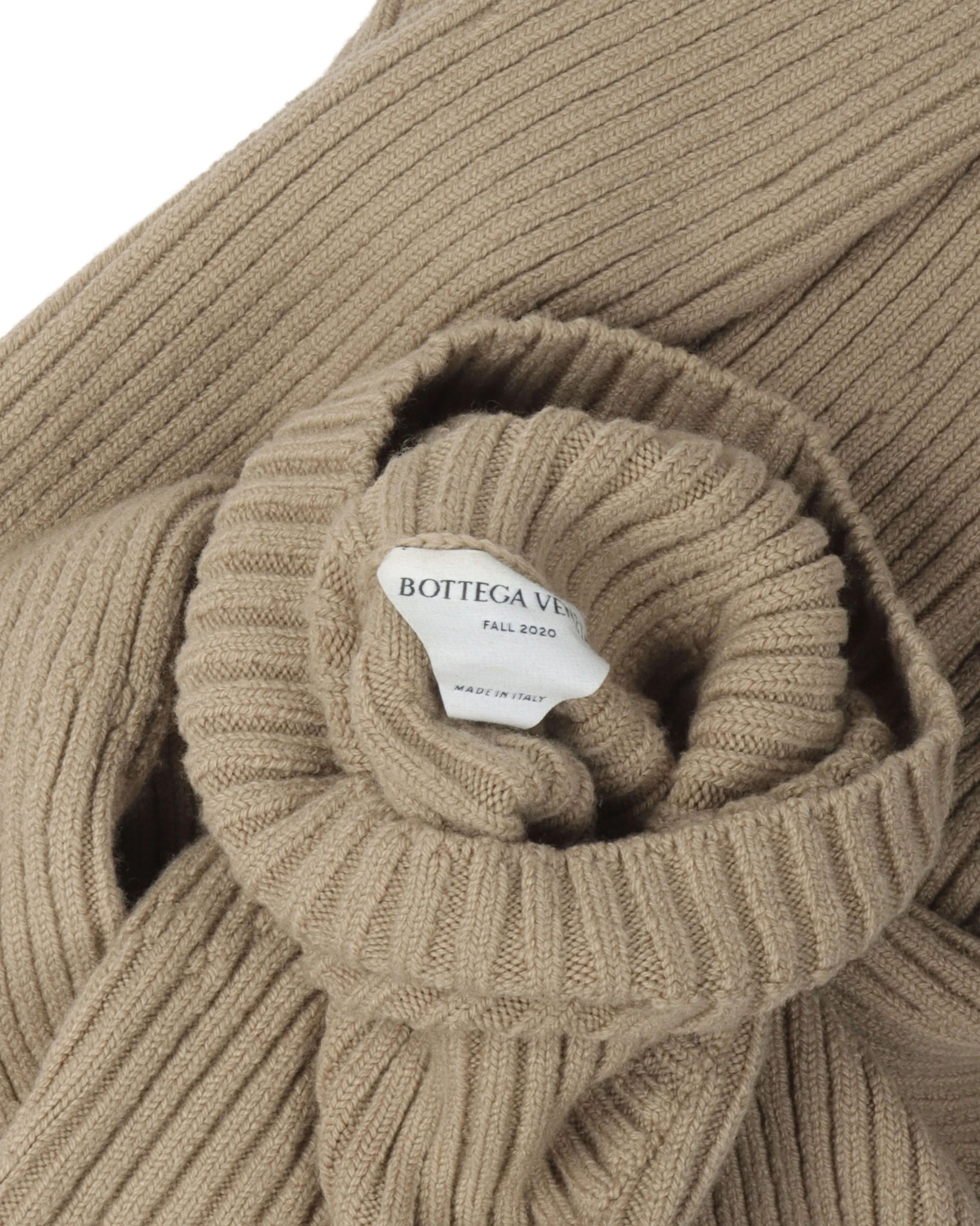 Ribbed Cutout Turtleneck Sweater - Image 3
