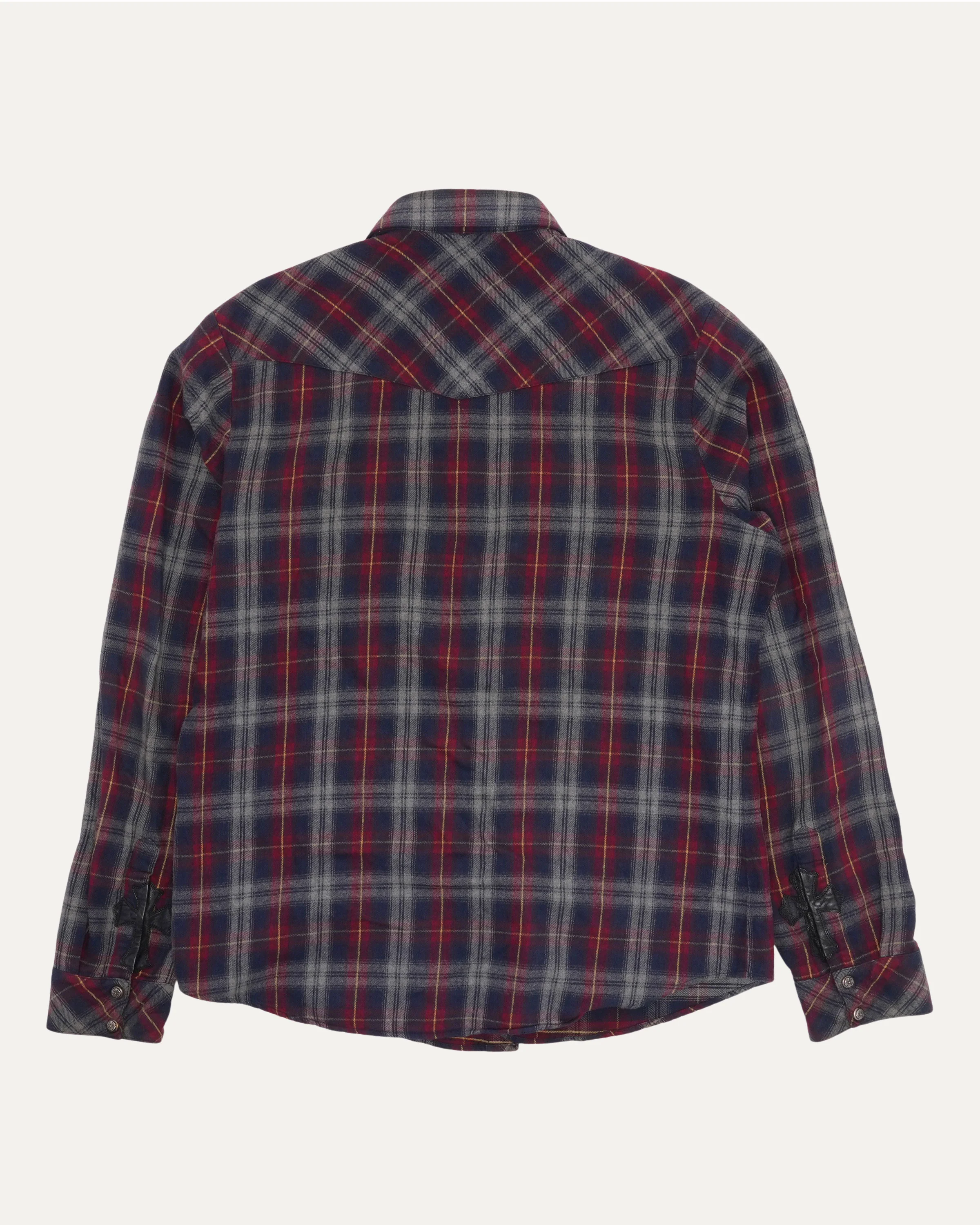 Cross Patch Vine Button Flannel Shirt - Image 2