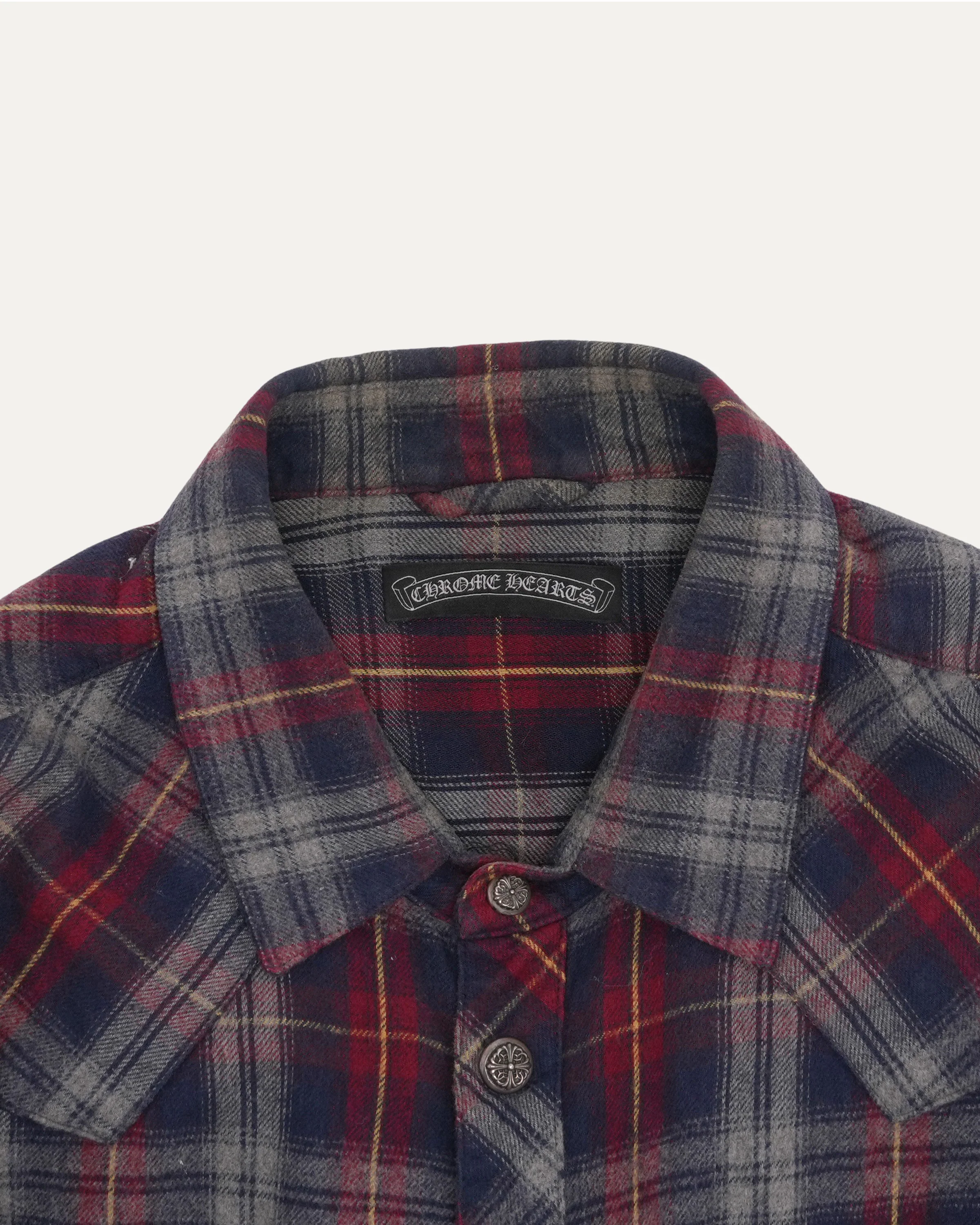 Cross Patch Vine Button Flannel Shirt - Image 4