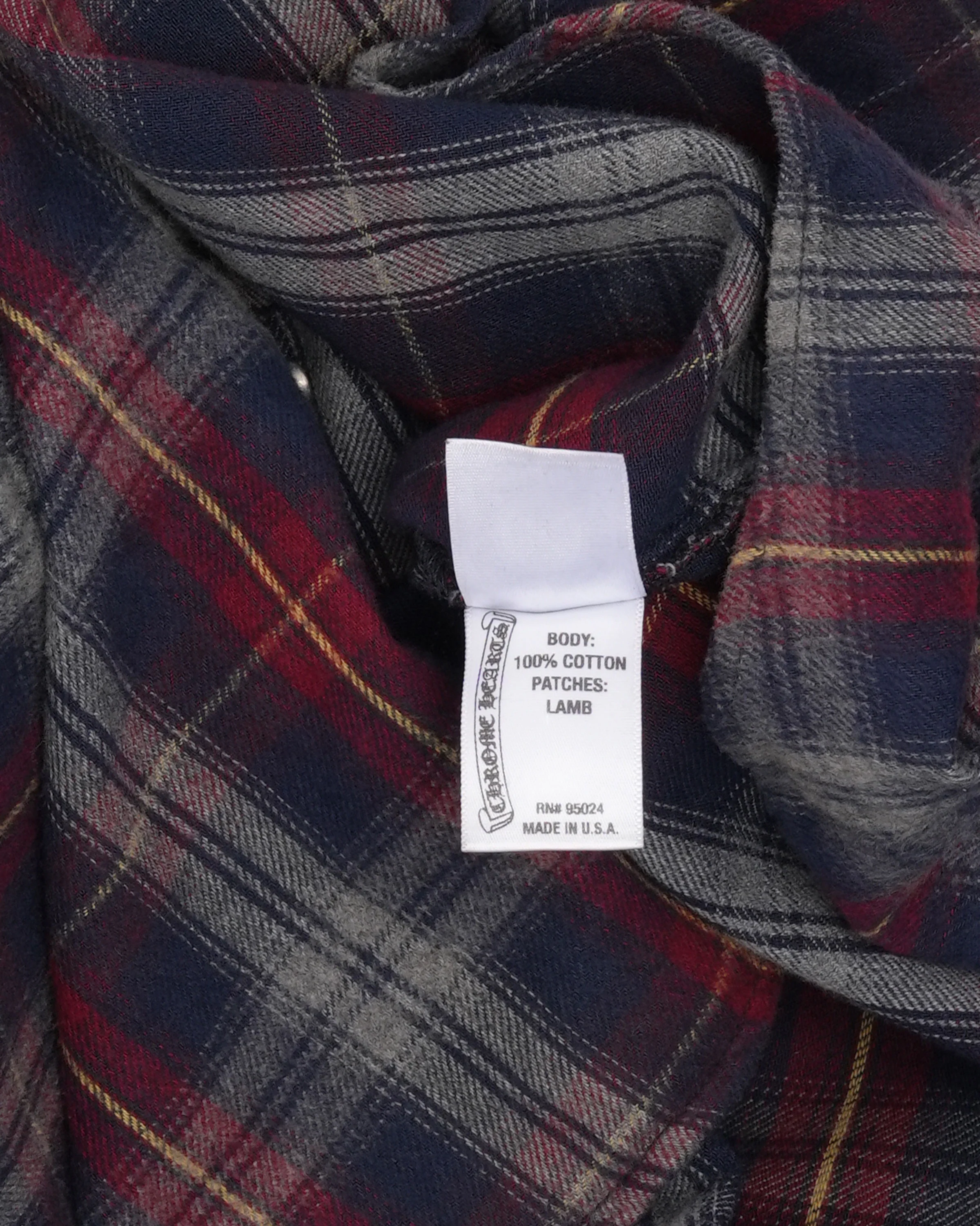 Cross Patch Vine Button Flannel Shirt - Image 7