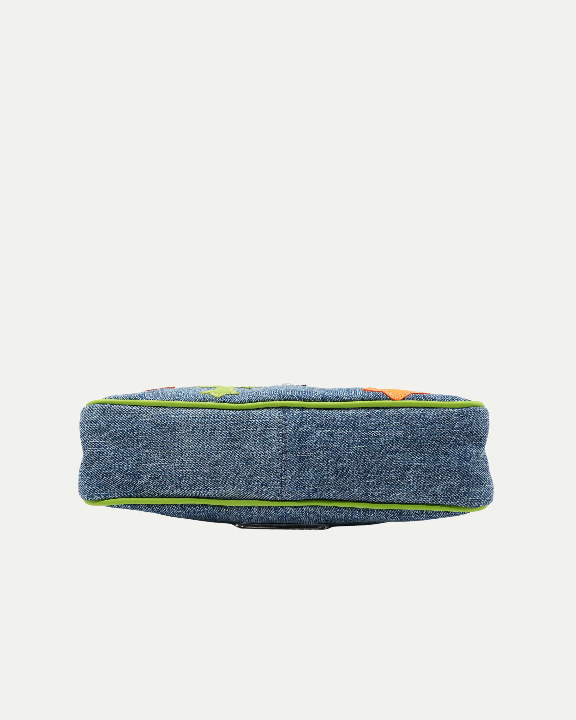 Denim Cross Patch Chicken Nugget Bag - Image 5