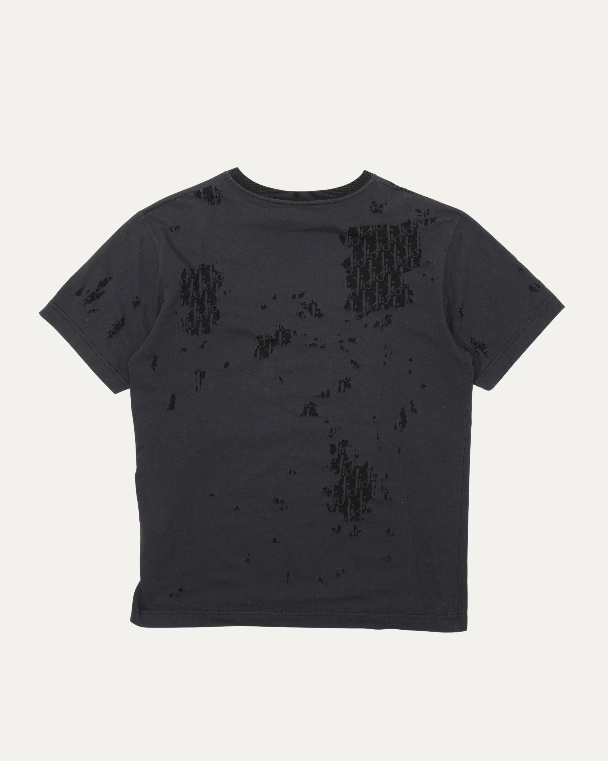 Distressed Oblique Monogram T-Shirt - Image 2