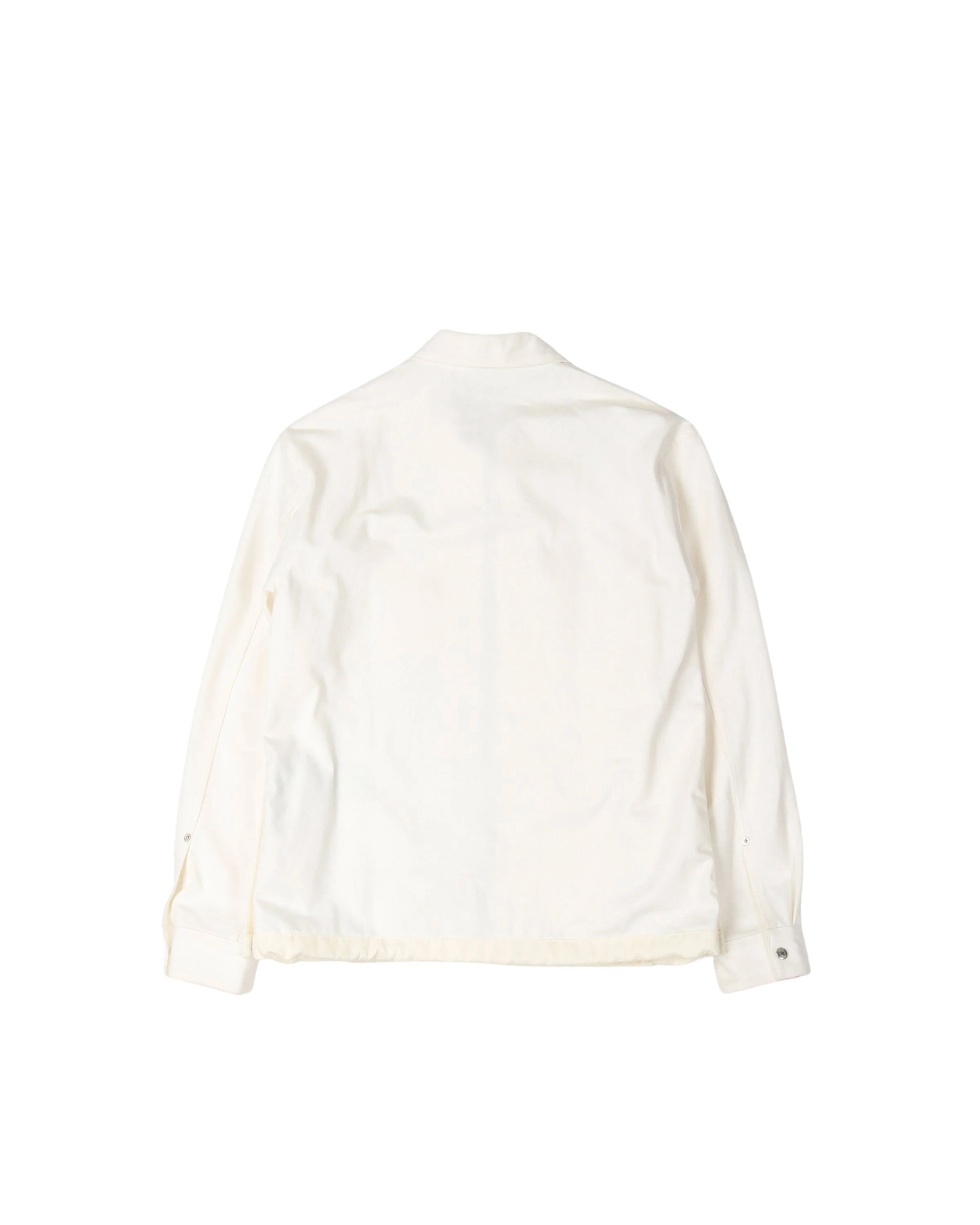 Homme Zip Up Denim Jacket - Image 2