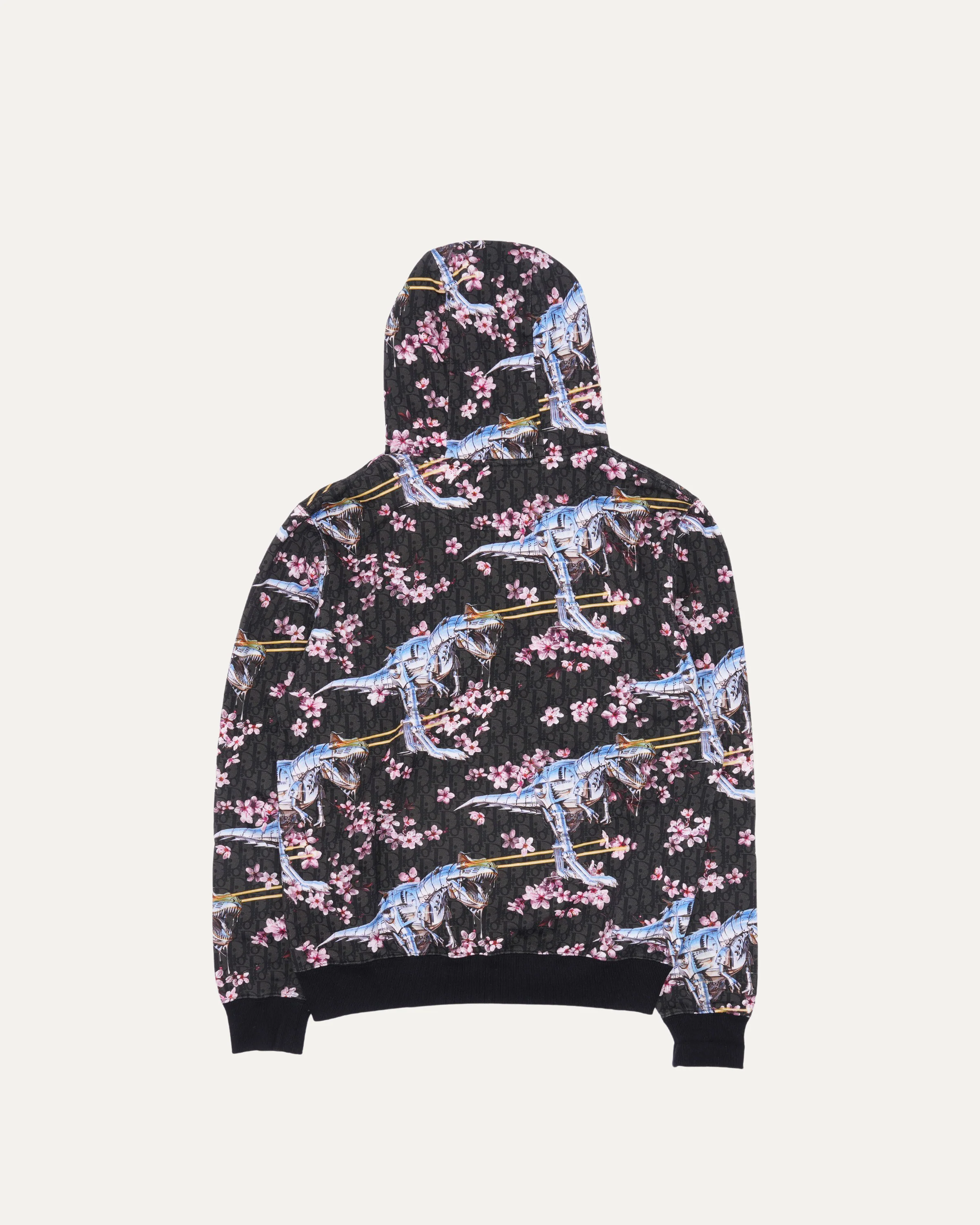 Sorayama Floral Print Hoodie - Image 2