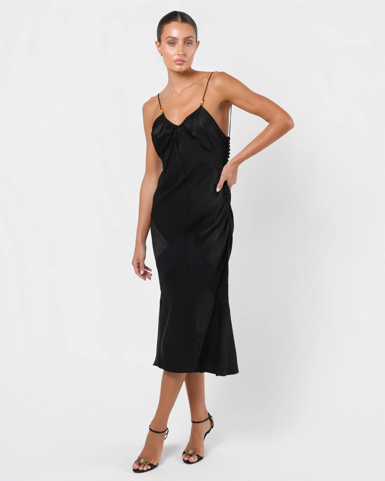 SS 2002 Bead Embellished Dress - Image 7
