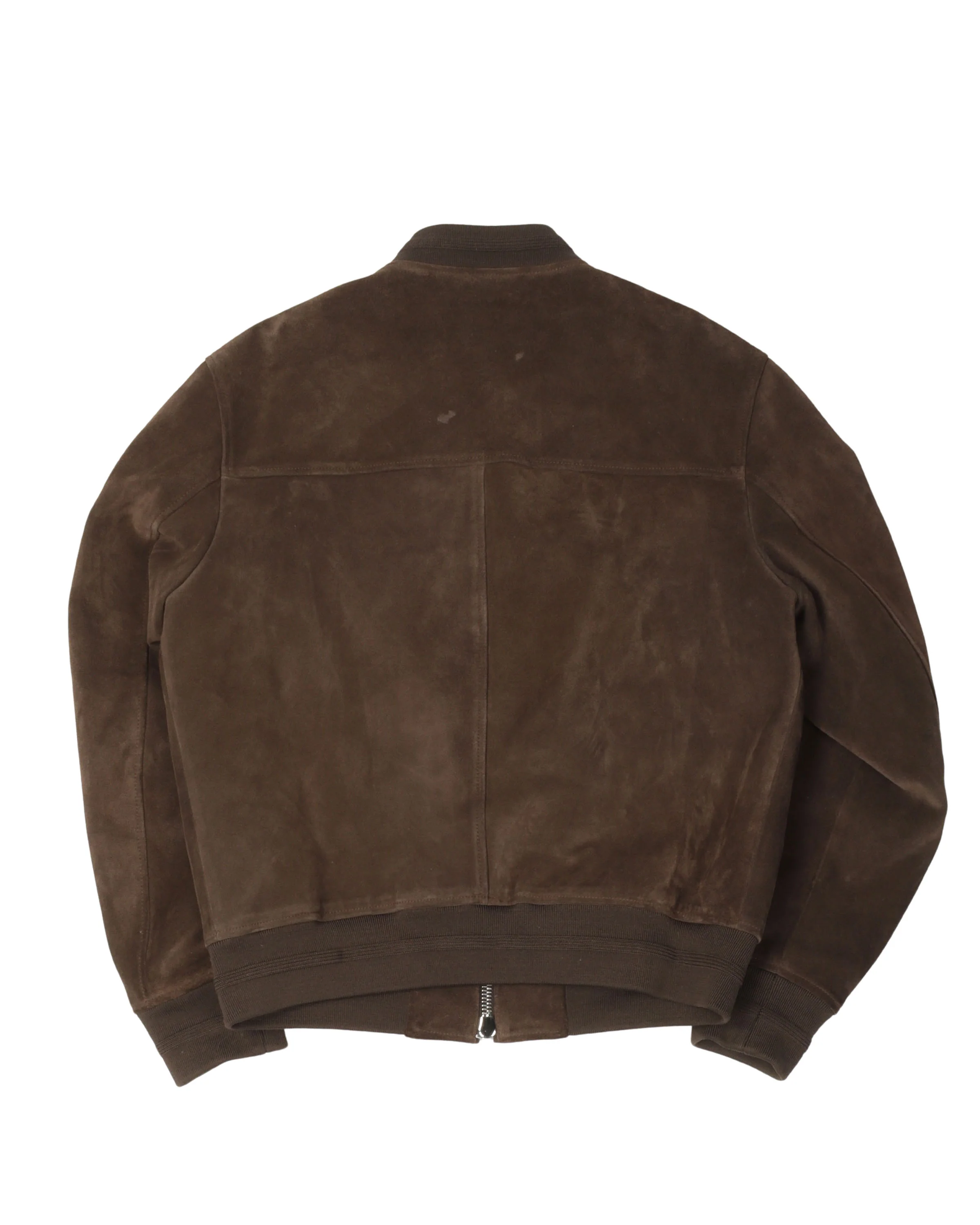 Suede Bomber Jacket - Image 2