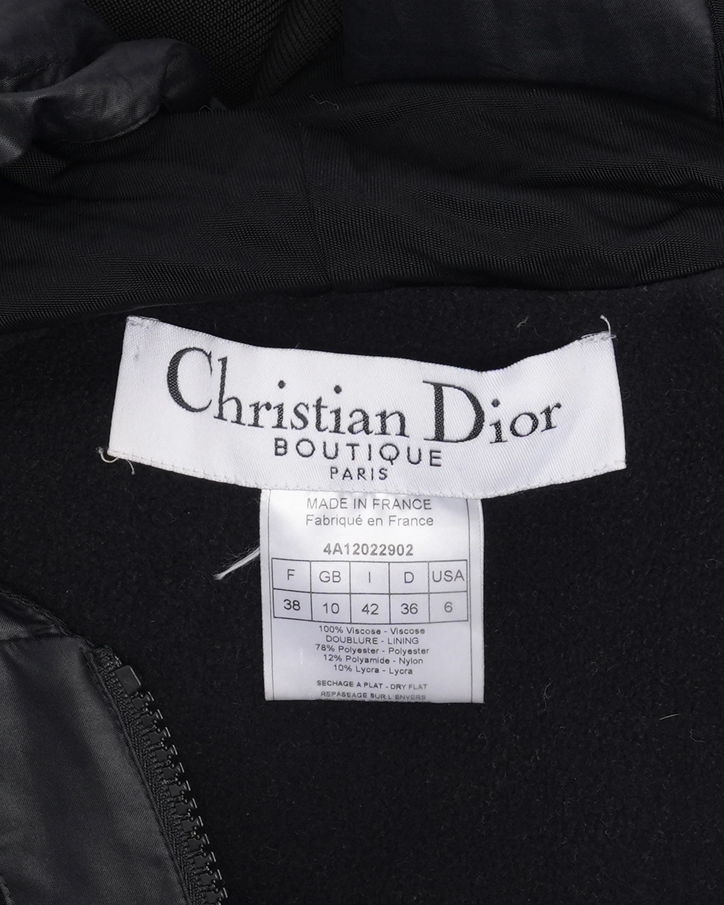 FW 2004 Hooded Bomber Jacket - Image 4