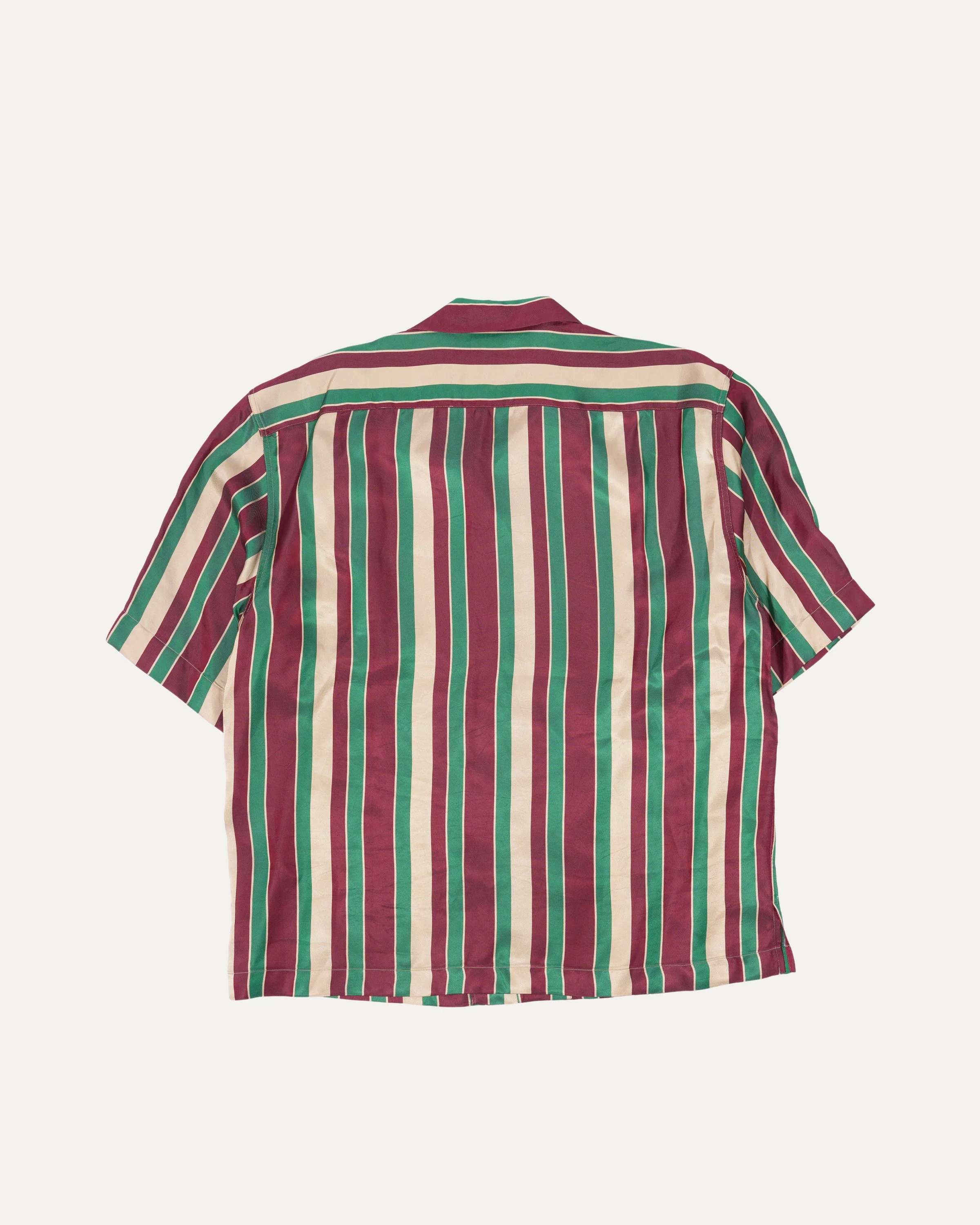 Striped Cassi Bordeaux Shirt - Image 2