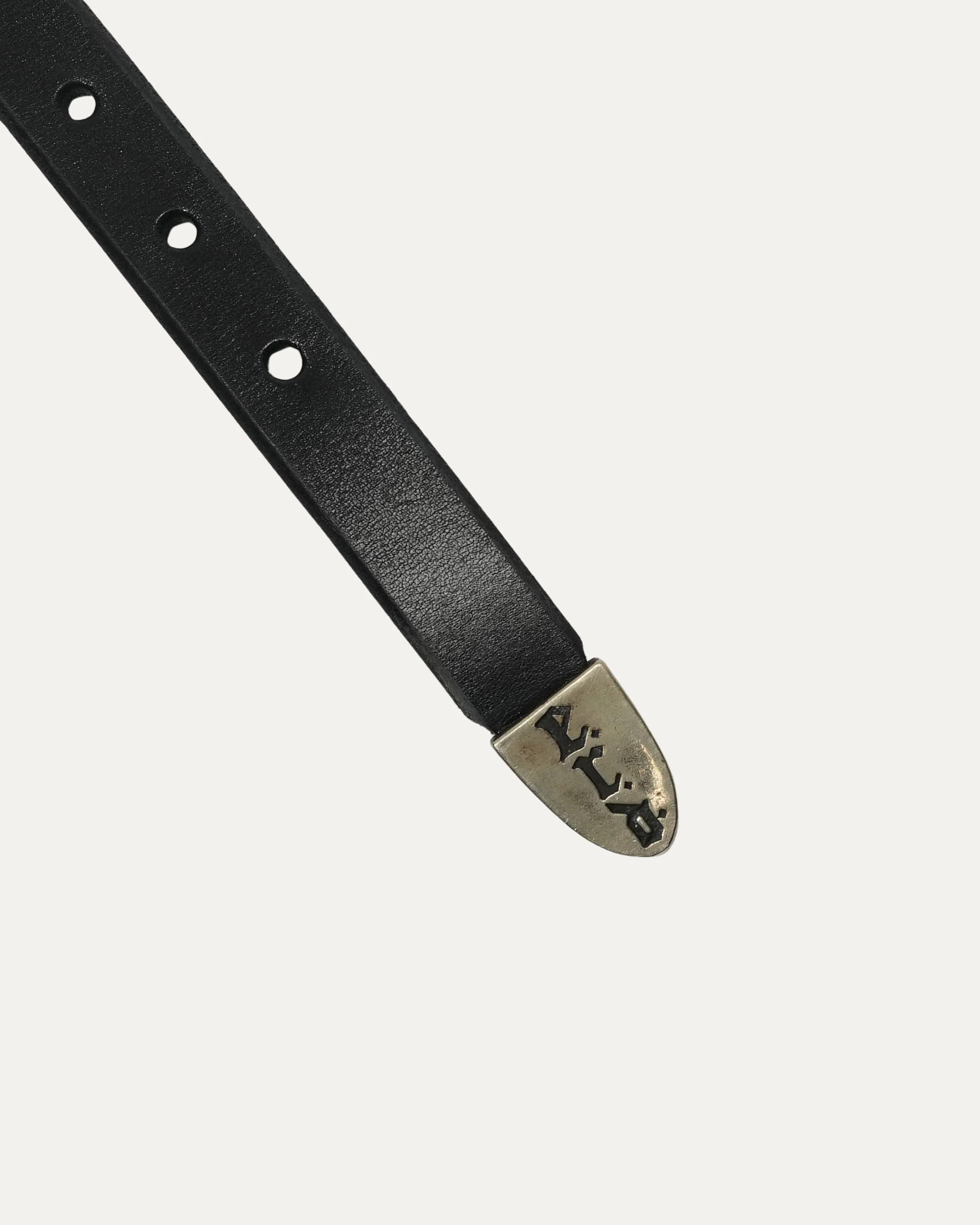 Classic Black Studded Belt - Image 3