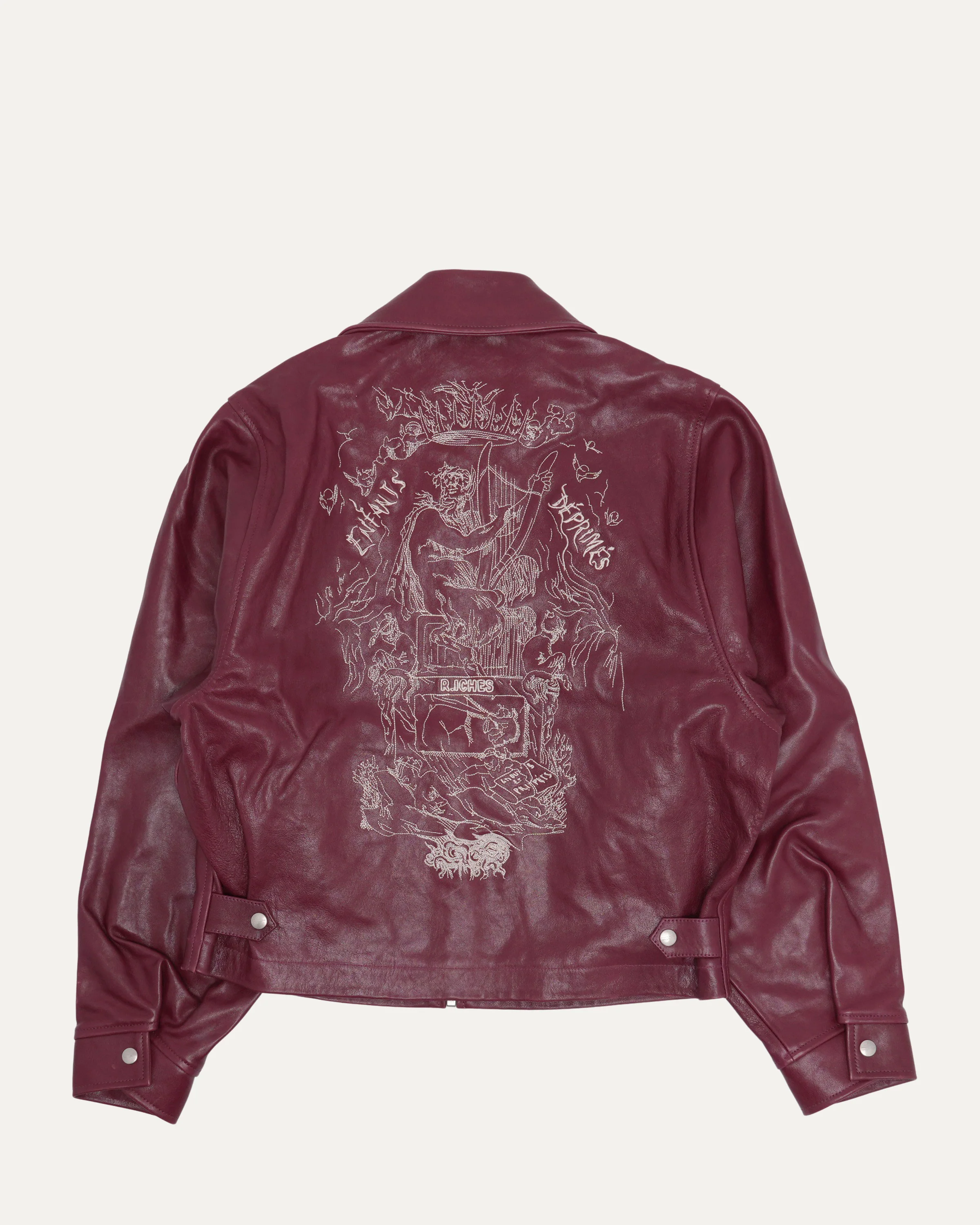 Principe de l'Amour Western Leather Jacket - Image 2