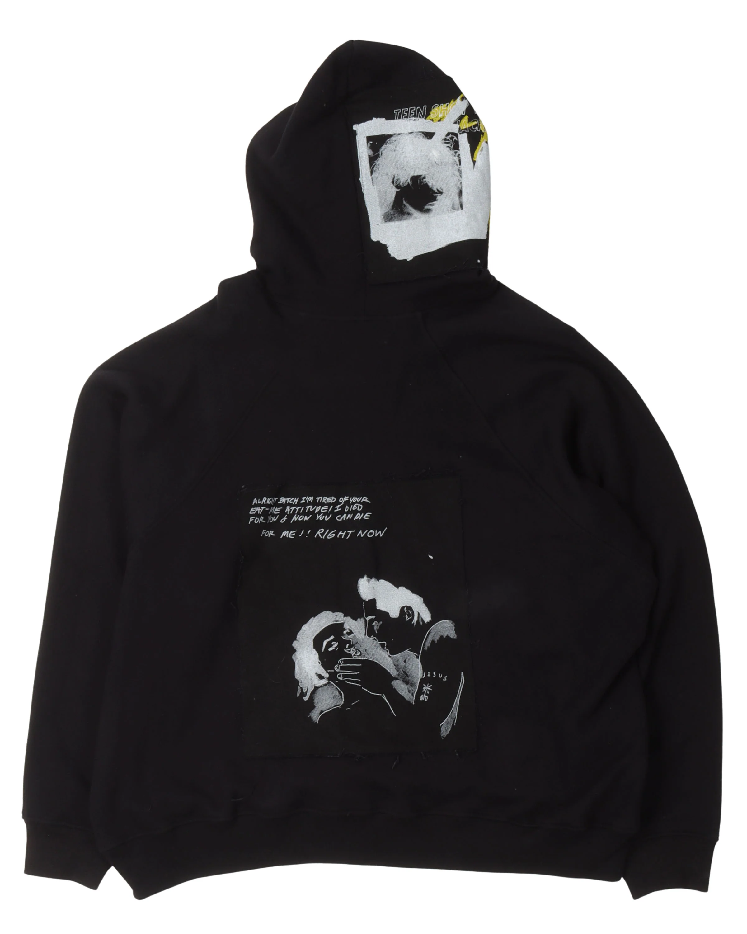 'Teen Shot For Leather Jacket' Hoodie - Image 2