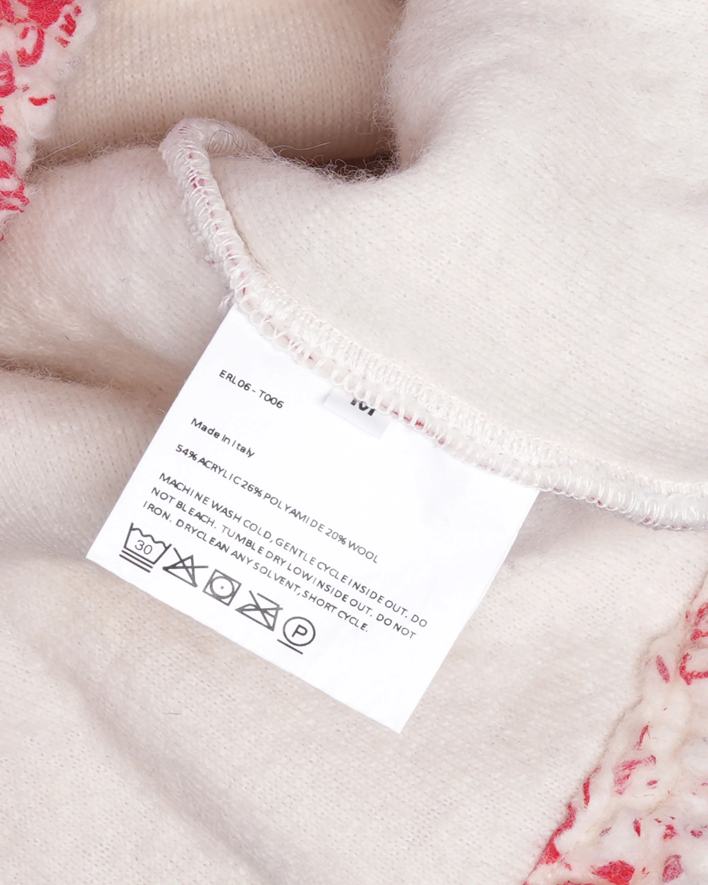 Printed Vintage Fleece Hoodie - Image 4