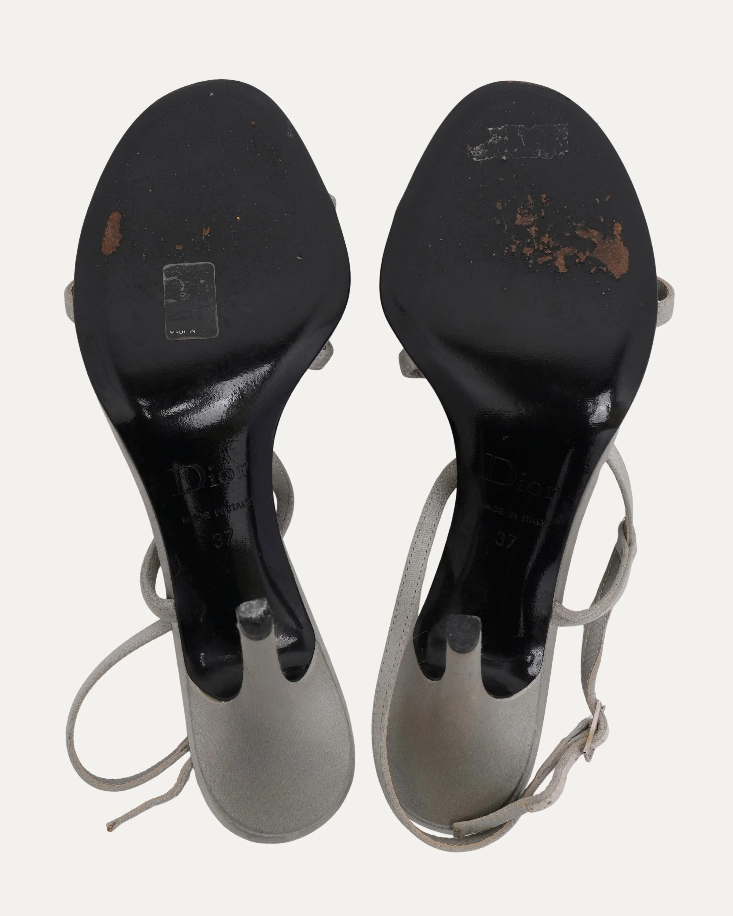 2004 "I Love Dior" Rhinestone Sandals - Image 6