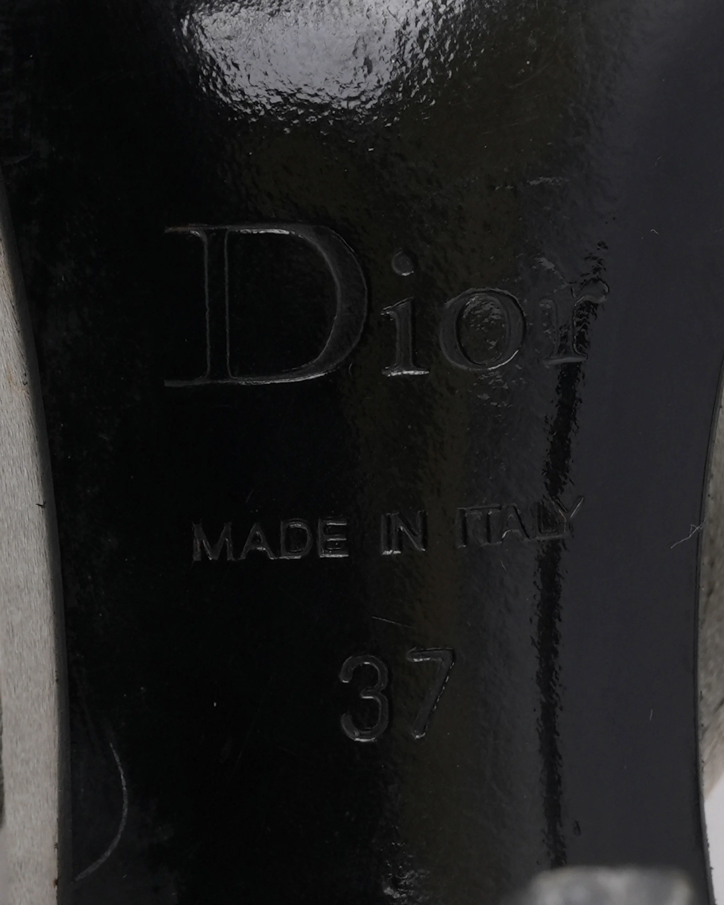 2004 "I Love Dior" Rhinestone Sandals - Image 7