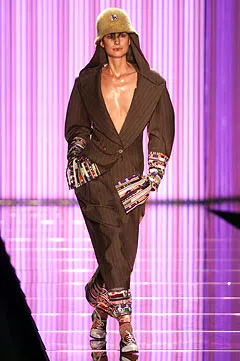 SS 2002 Pinstripe Micro Mini Skirt - Image 5