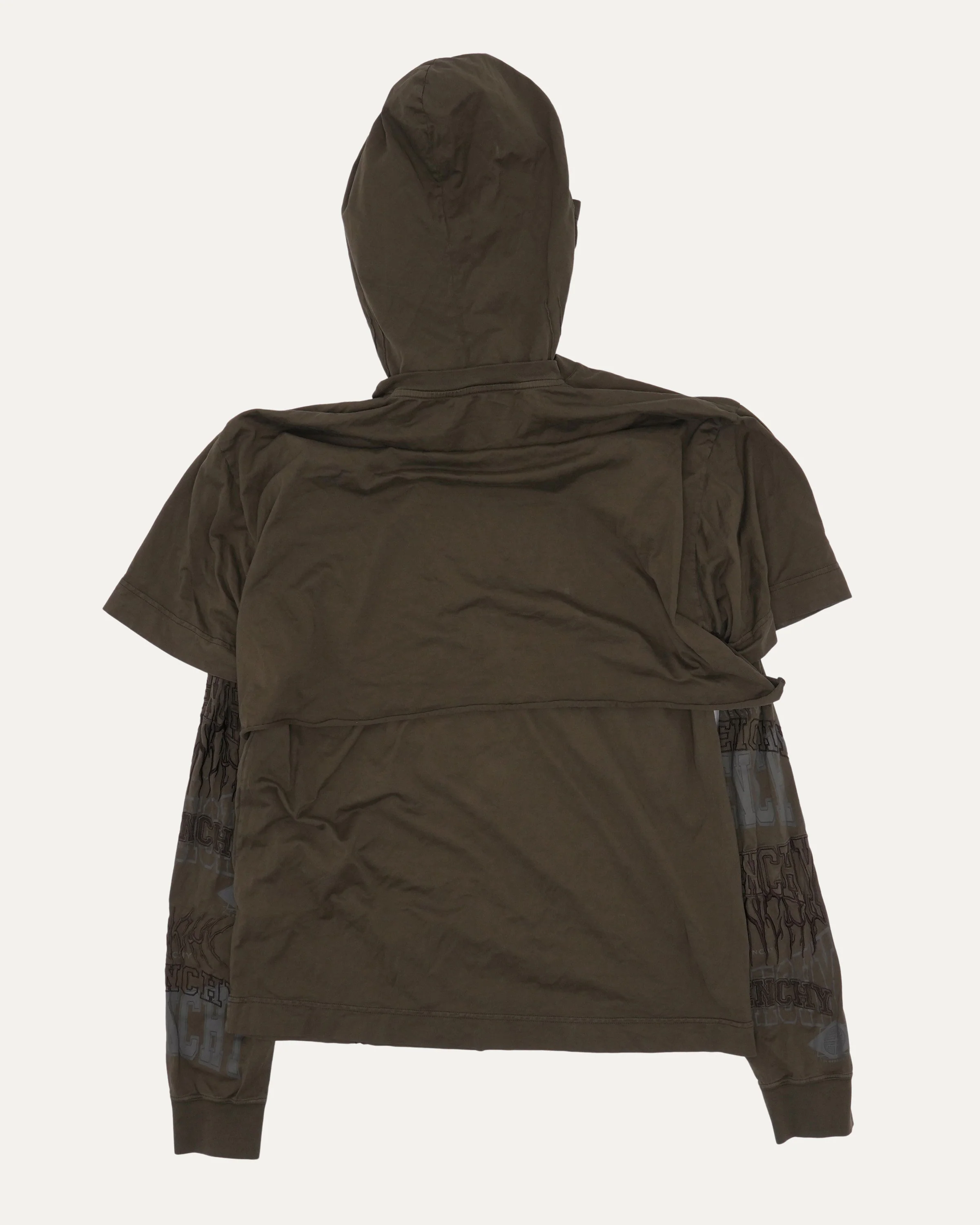 Embroidered Layered Balaclava T-Shirt - Image 2