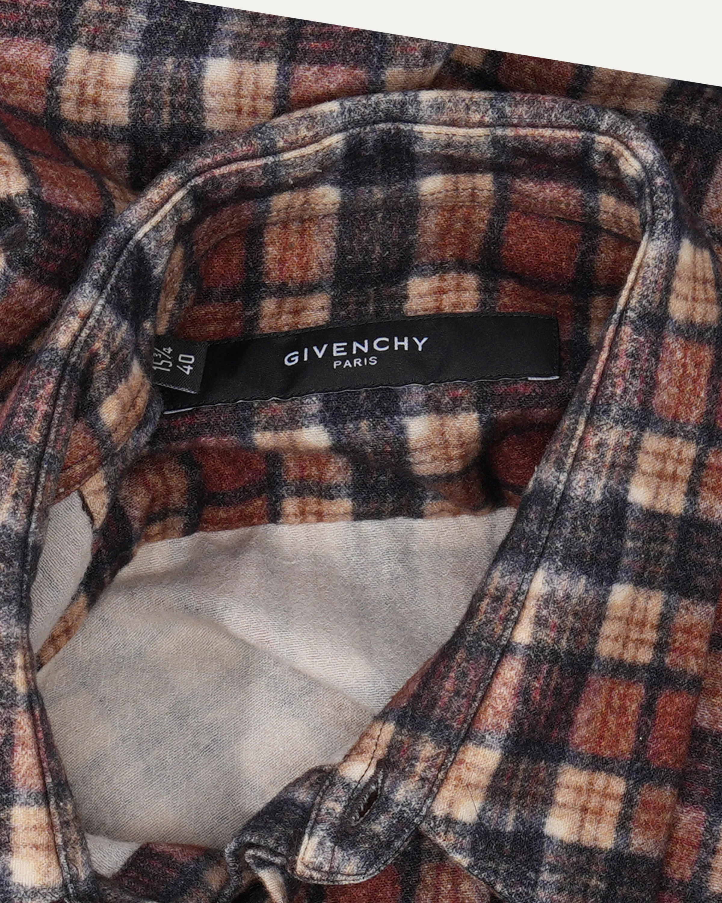Wool-Blend Plaid Shirt - Image 4