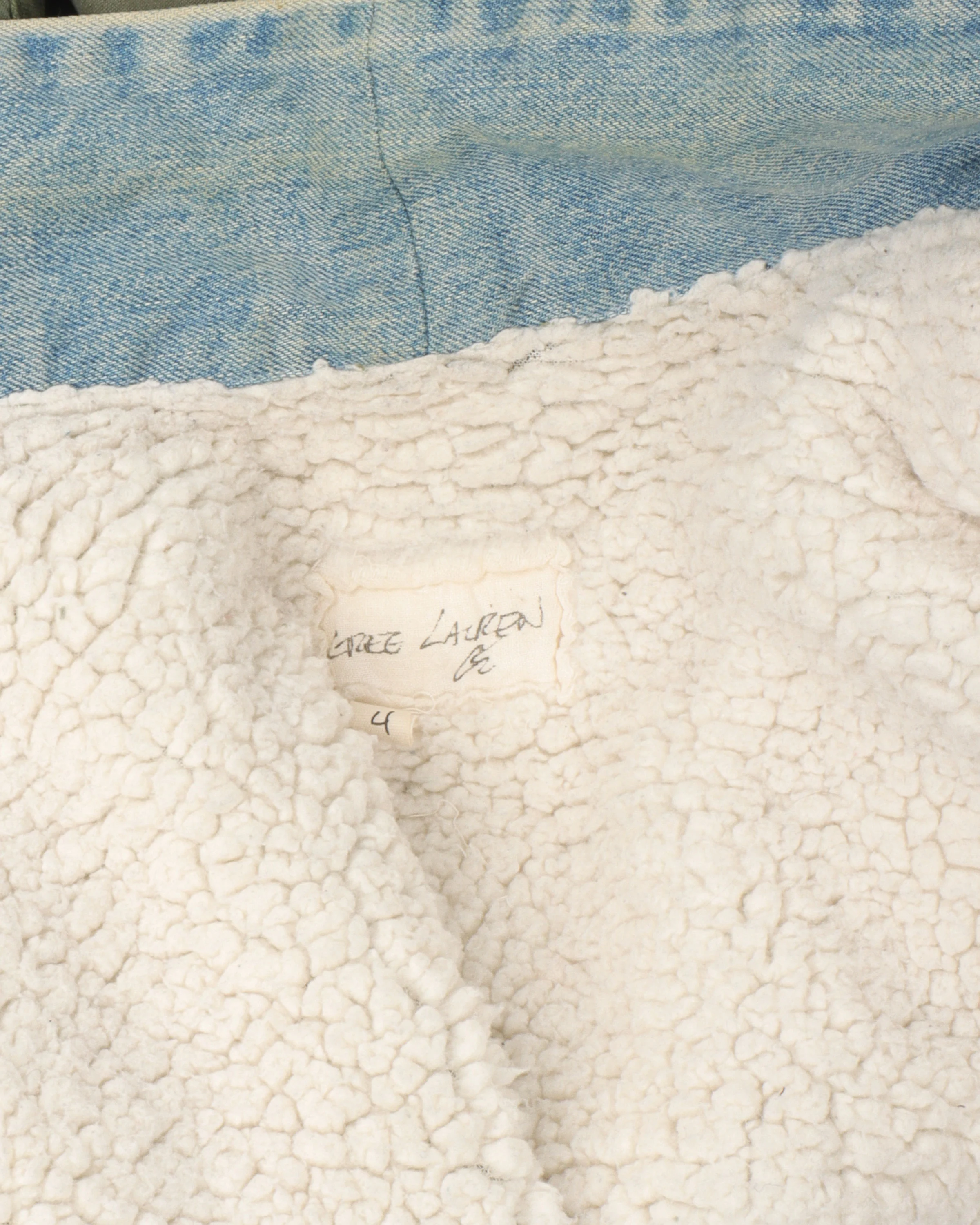 GL-Scraps Shearling Jungle Cardigan - Image 3