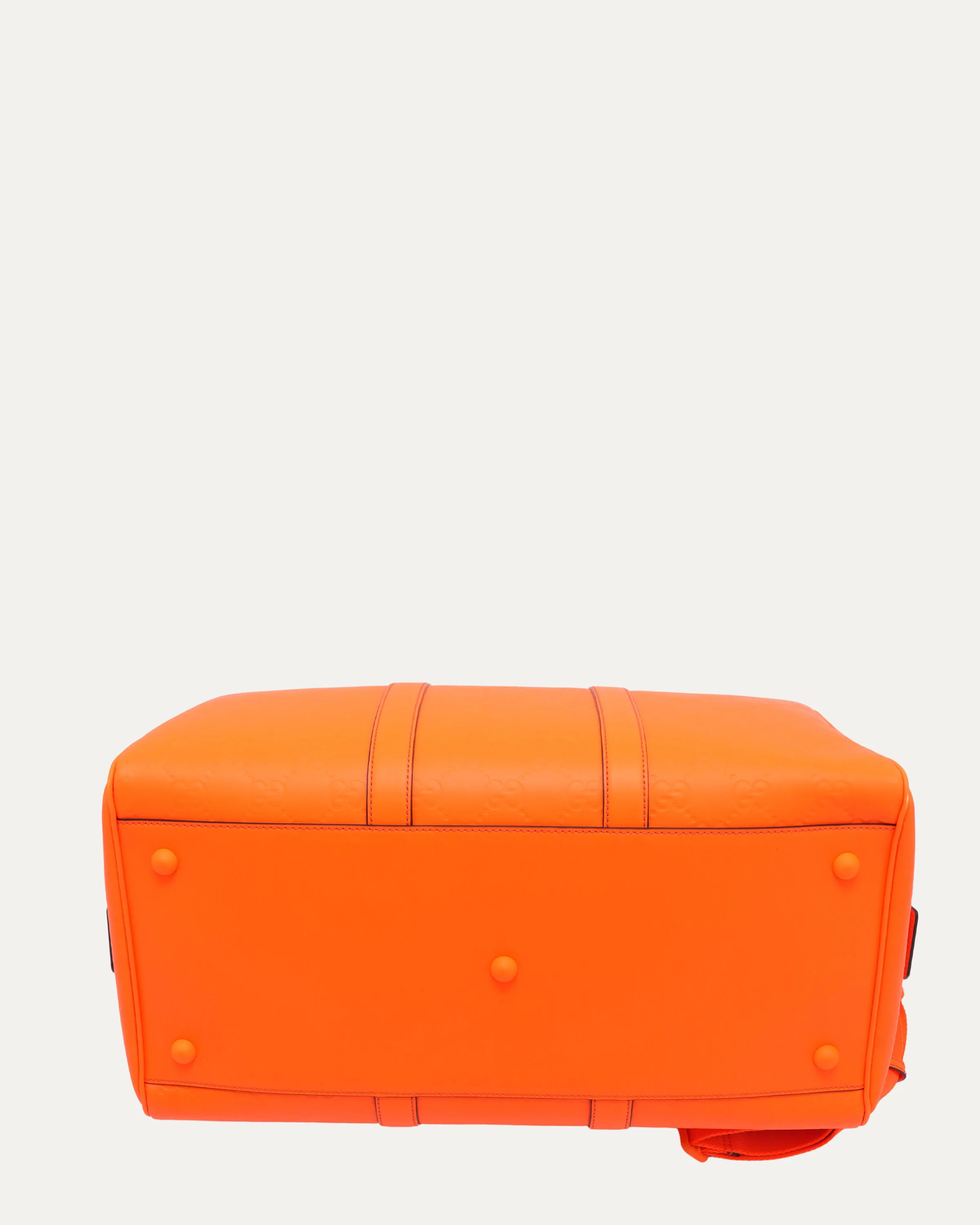 GG Monogram Leather Duffle Bag - Image 5