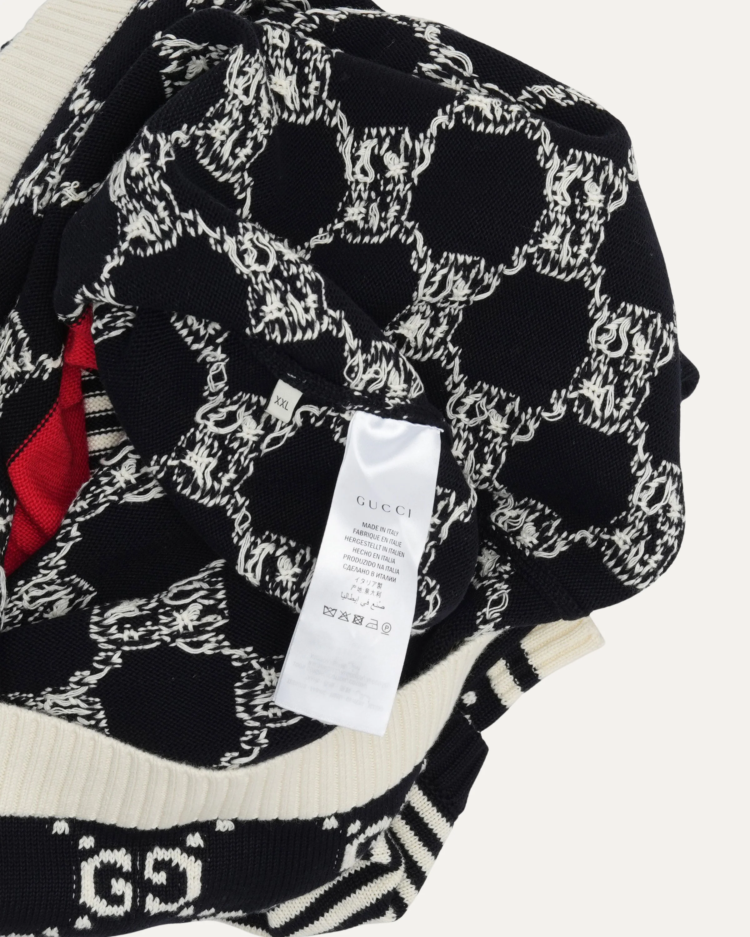 Striped Monogram Sweater - Image 4