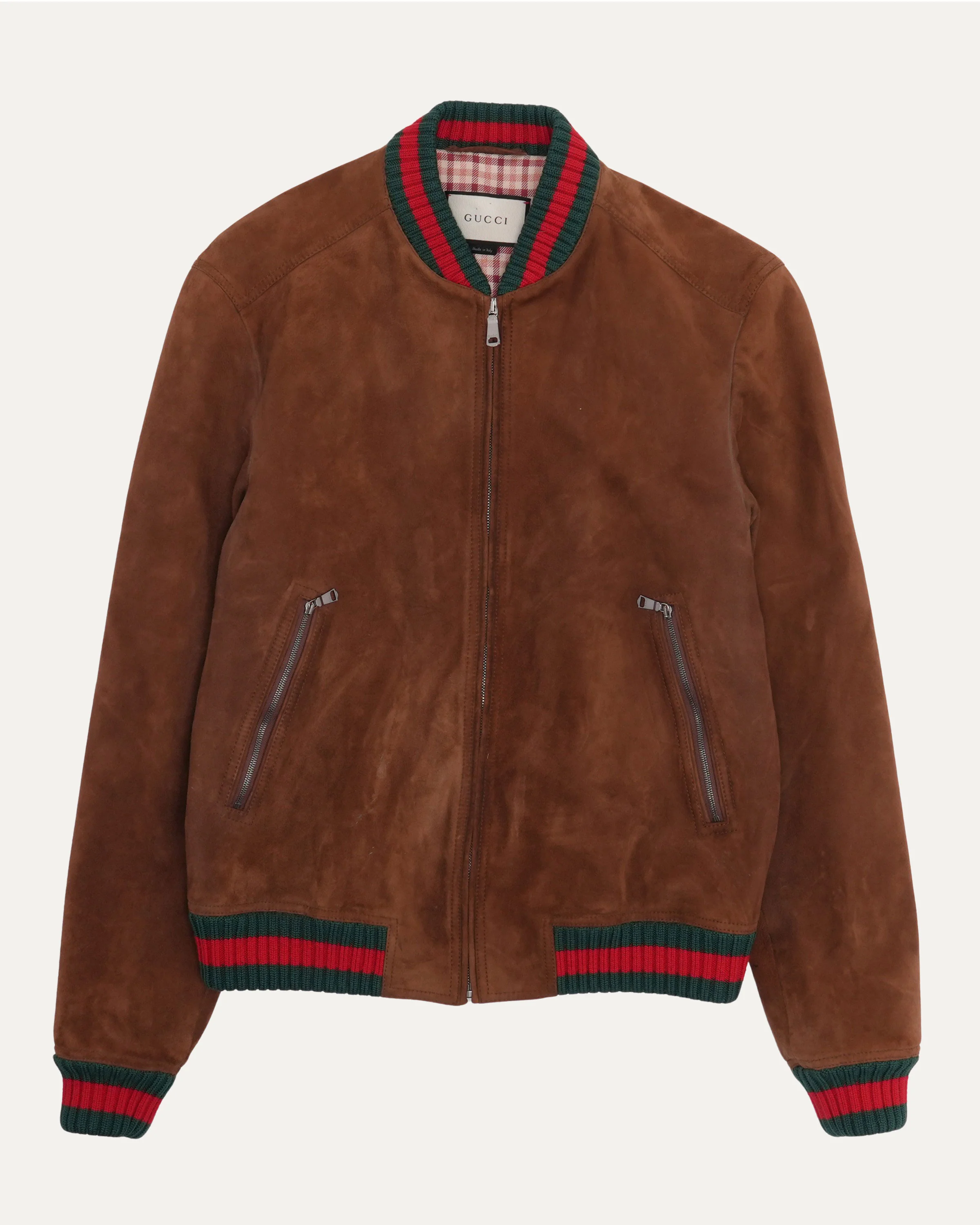 Suede Bomber Jacket