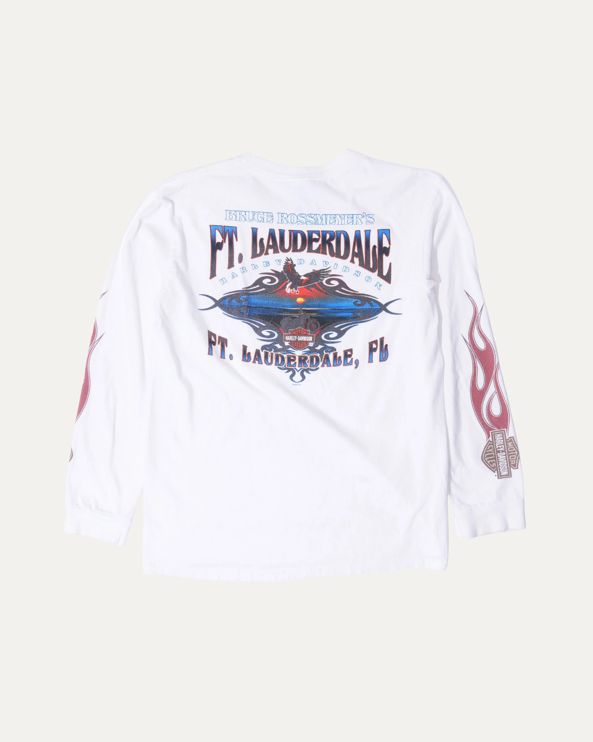 Harley Davidson Ft. Lauderdale Long Sleeve T-Shirt - Image 2