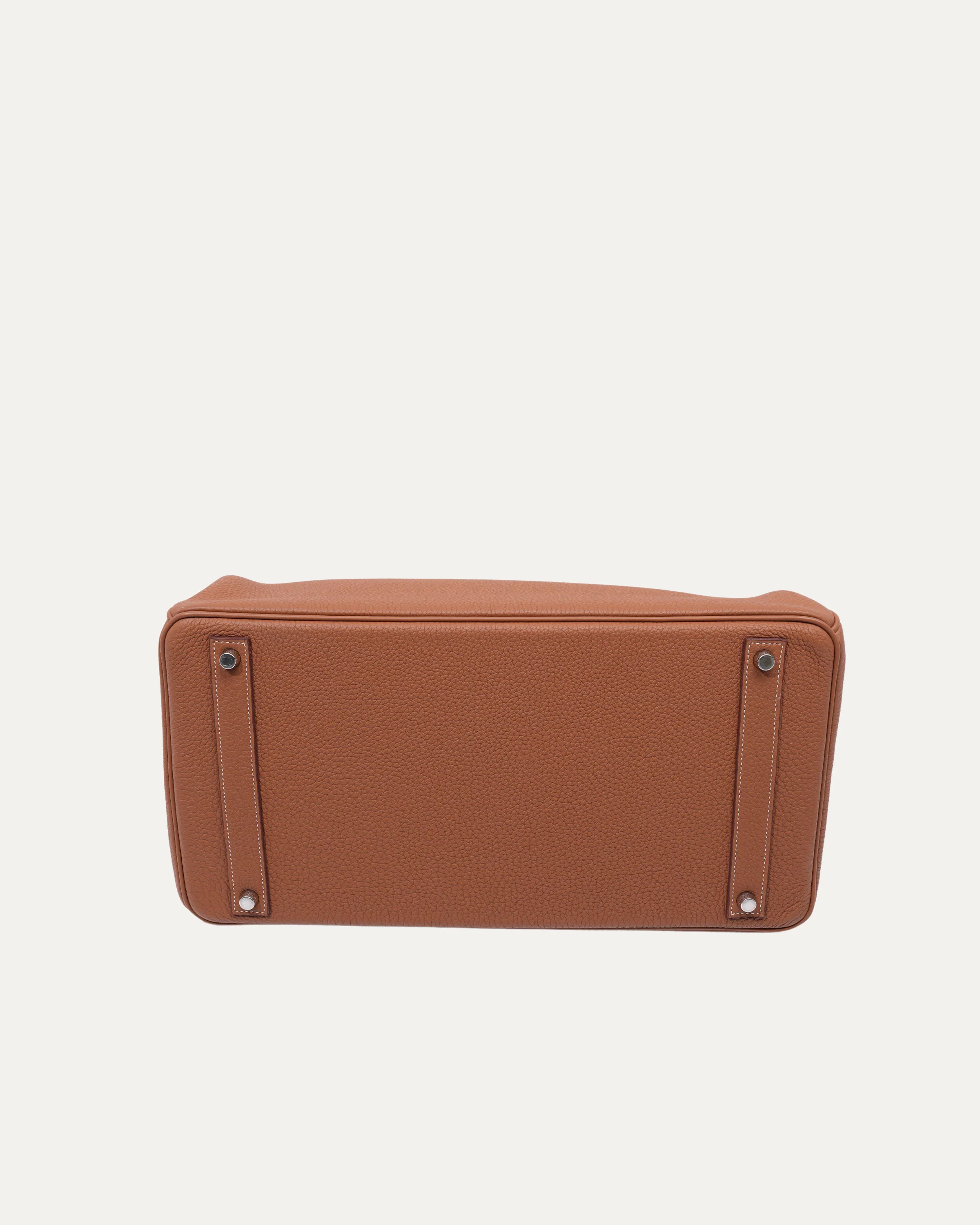 Gold Togo Birkin 40 - Image 5