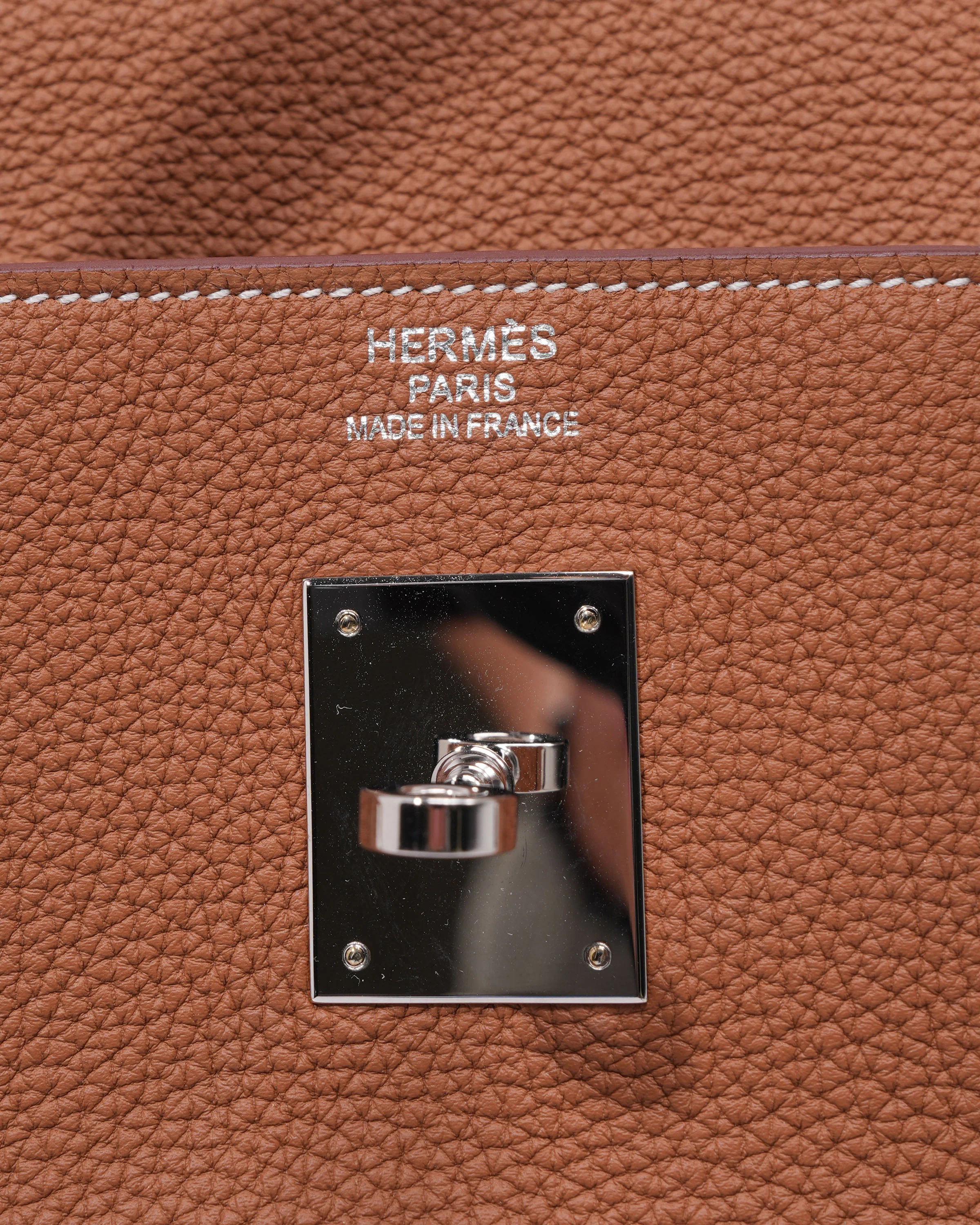 Gold Togo Birkin 40 - Image 7