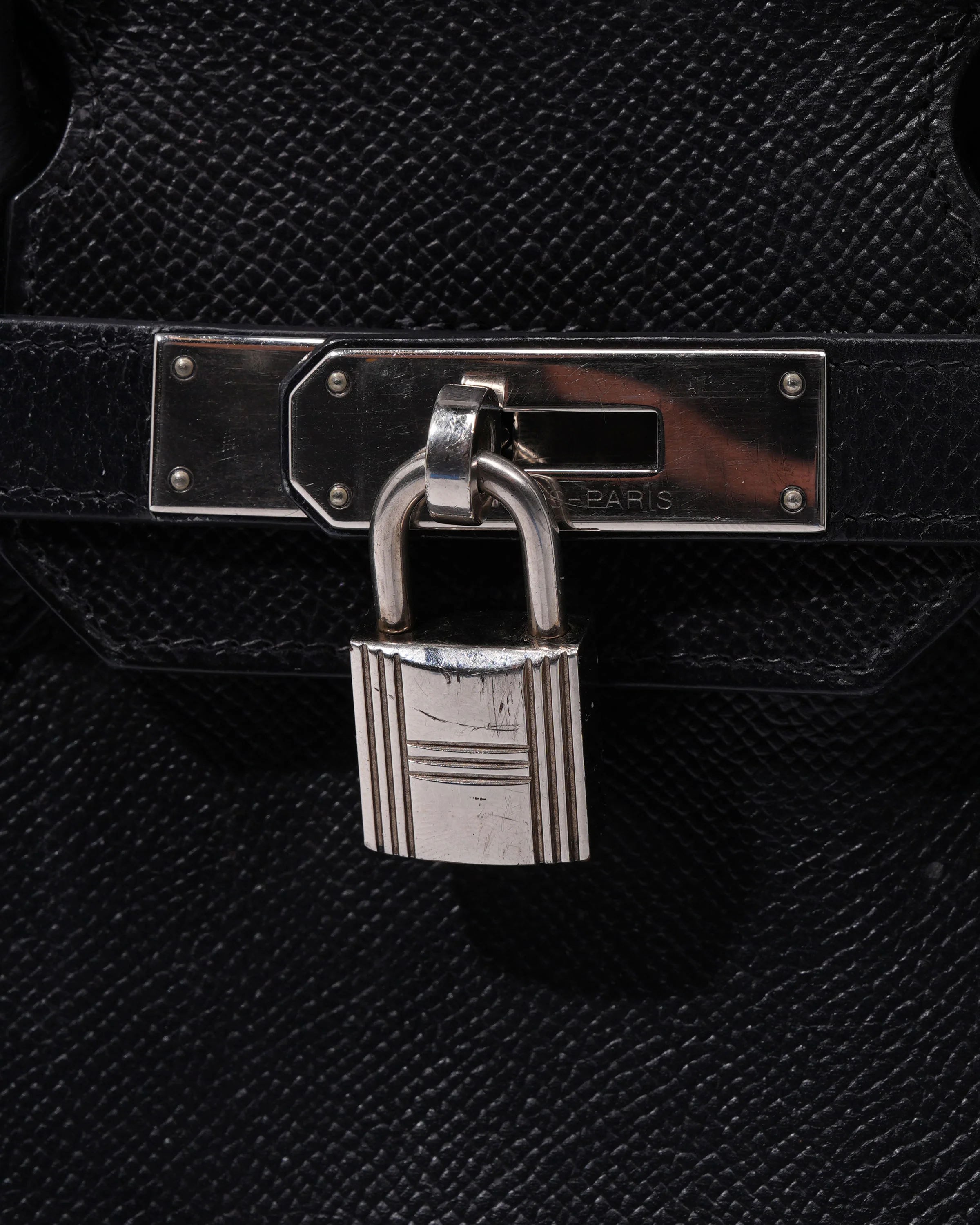 Noir Epsom Leather Birkin 30 - Image 6