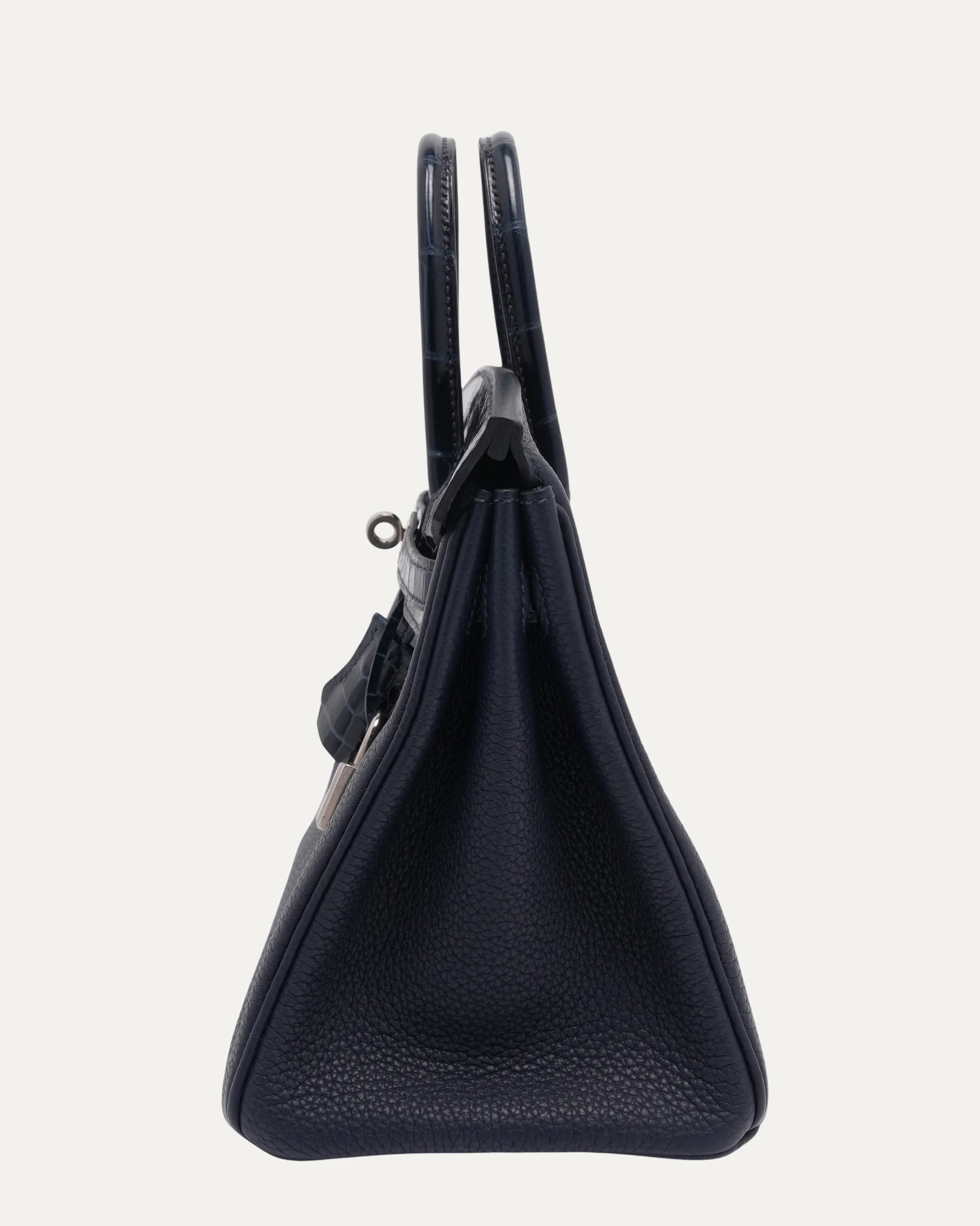 Shiny Crocodile Togo Birkin Touch 25 - Image 2