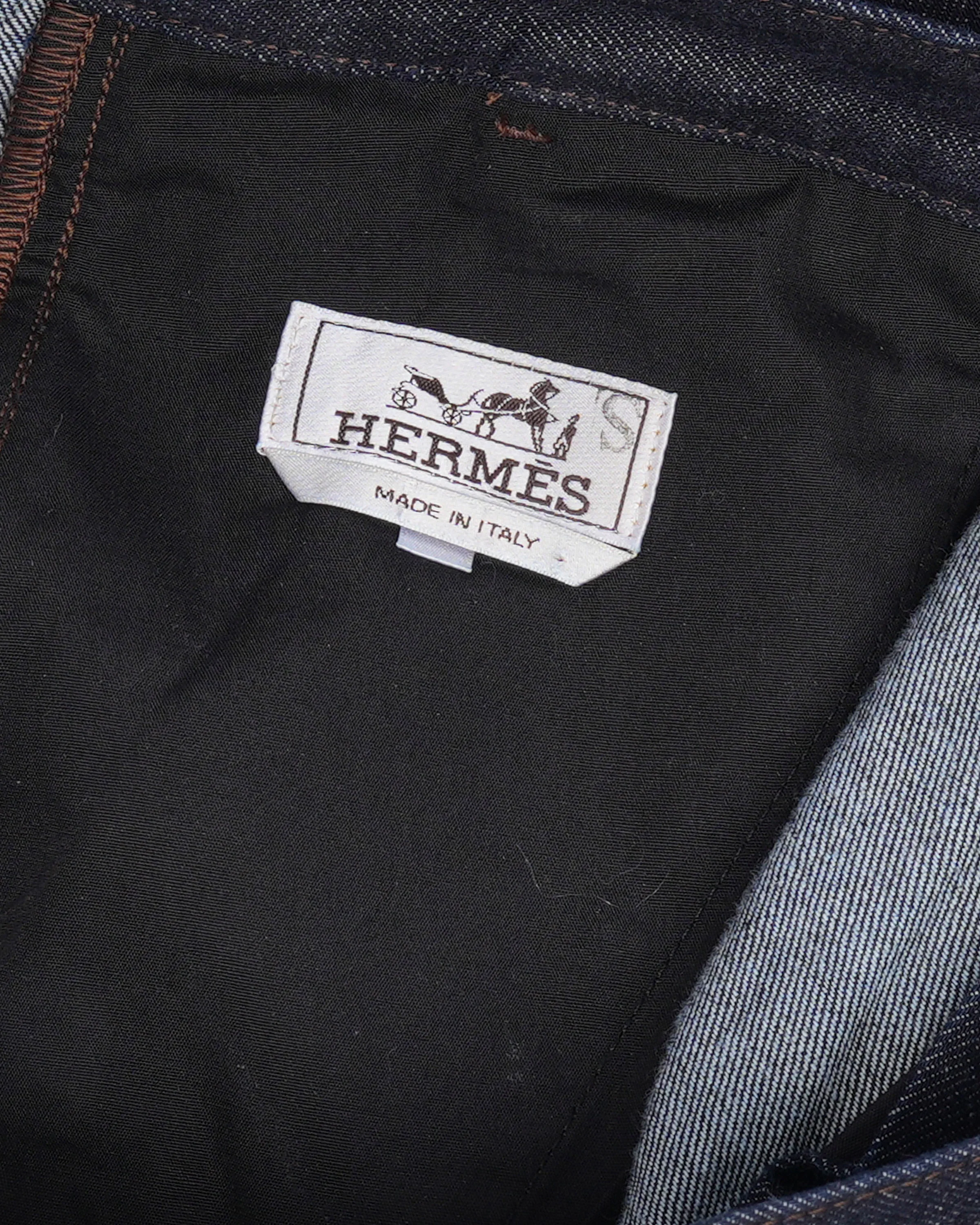 Washed Denim Worker Jeans - Image 3