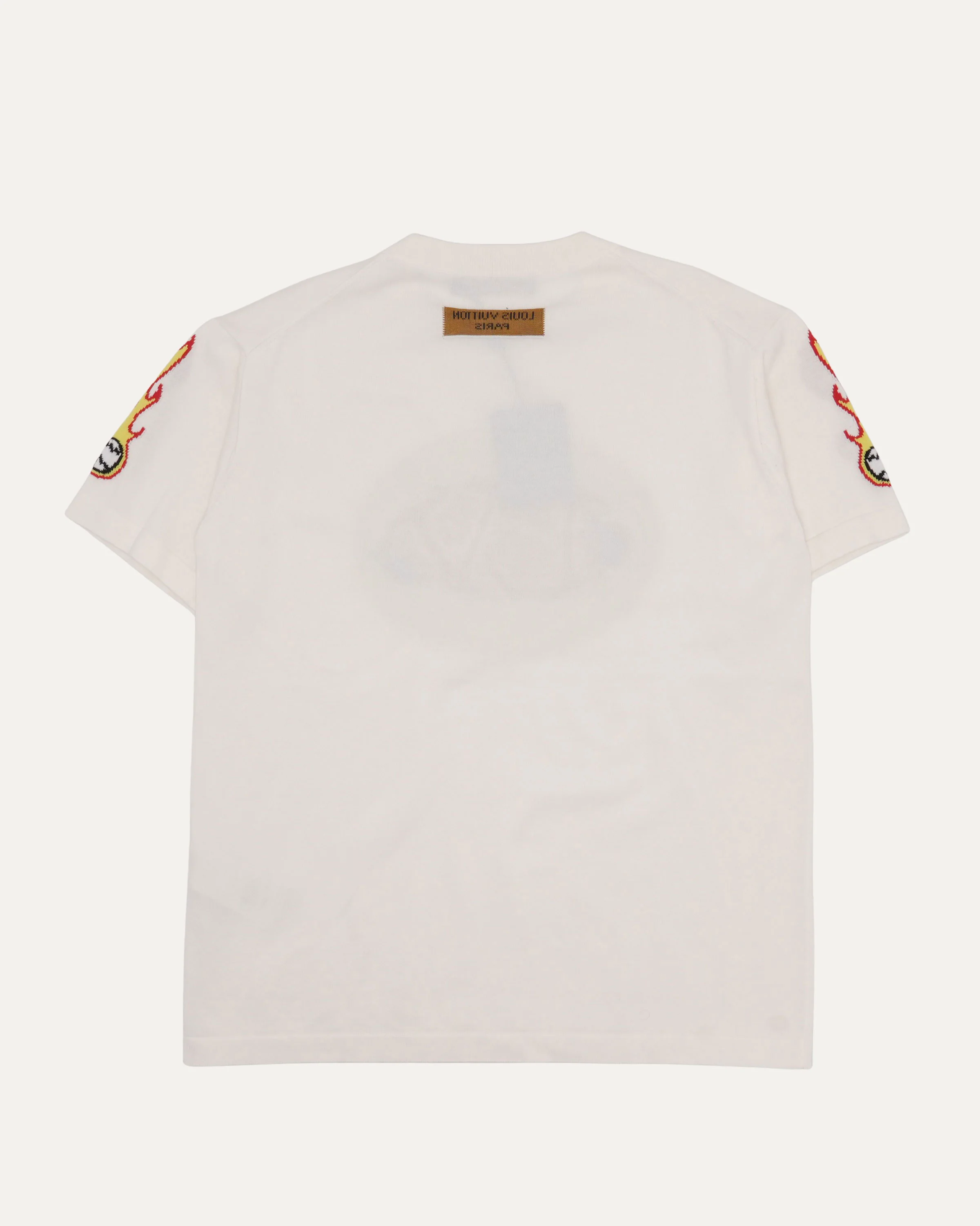 Intarsia Knit Baseball T-Shirt - Image 2